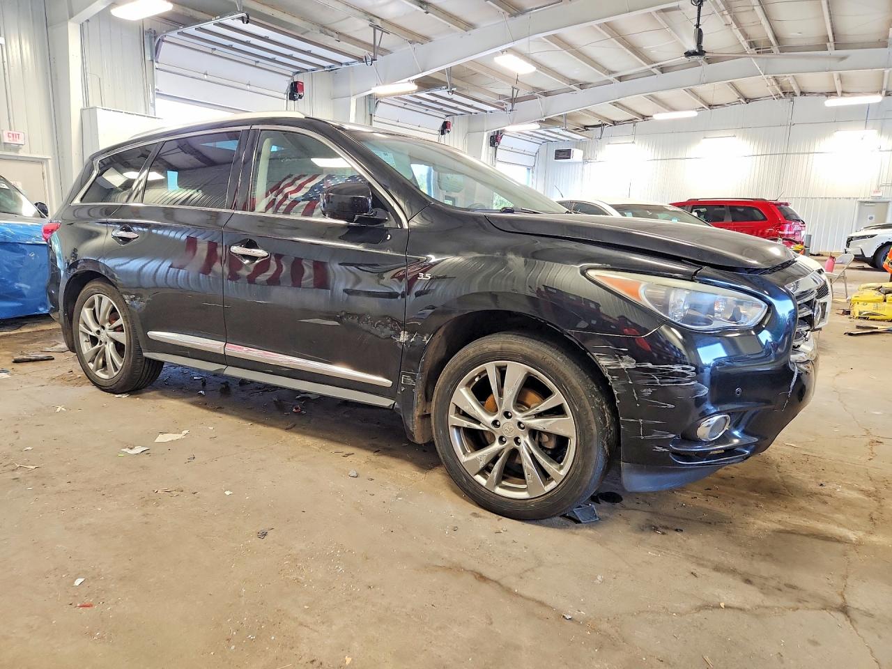 2014 Infiniti Qx60 Base Black vin: 5N1AL0MM0EC552723