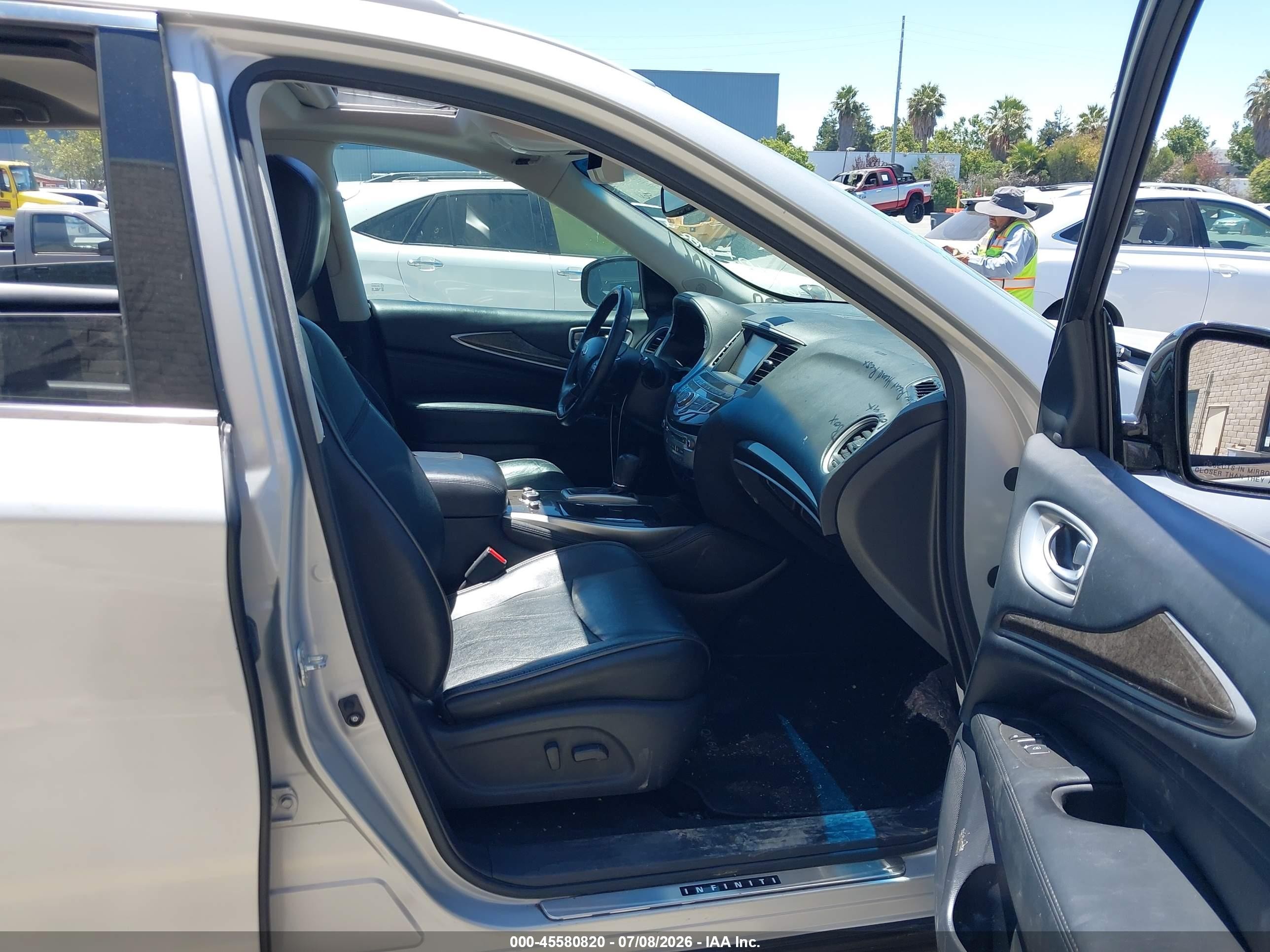 2015 Infiniti Qx60   Silver vin: 5N1AL0MM0FC500249