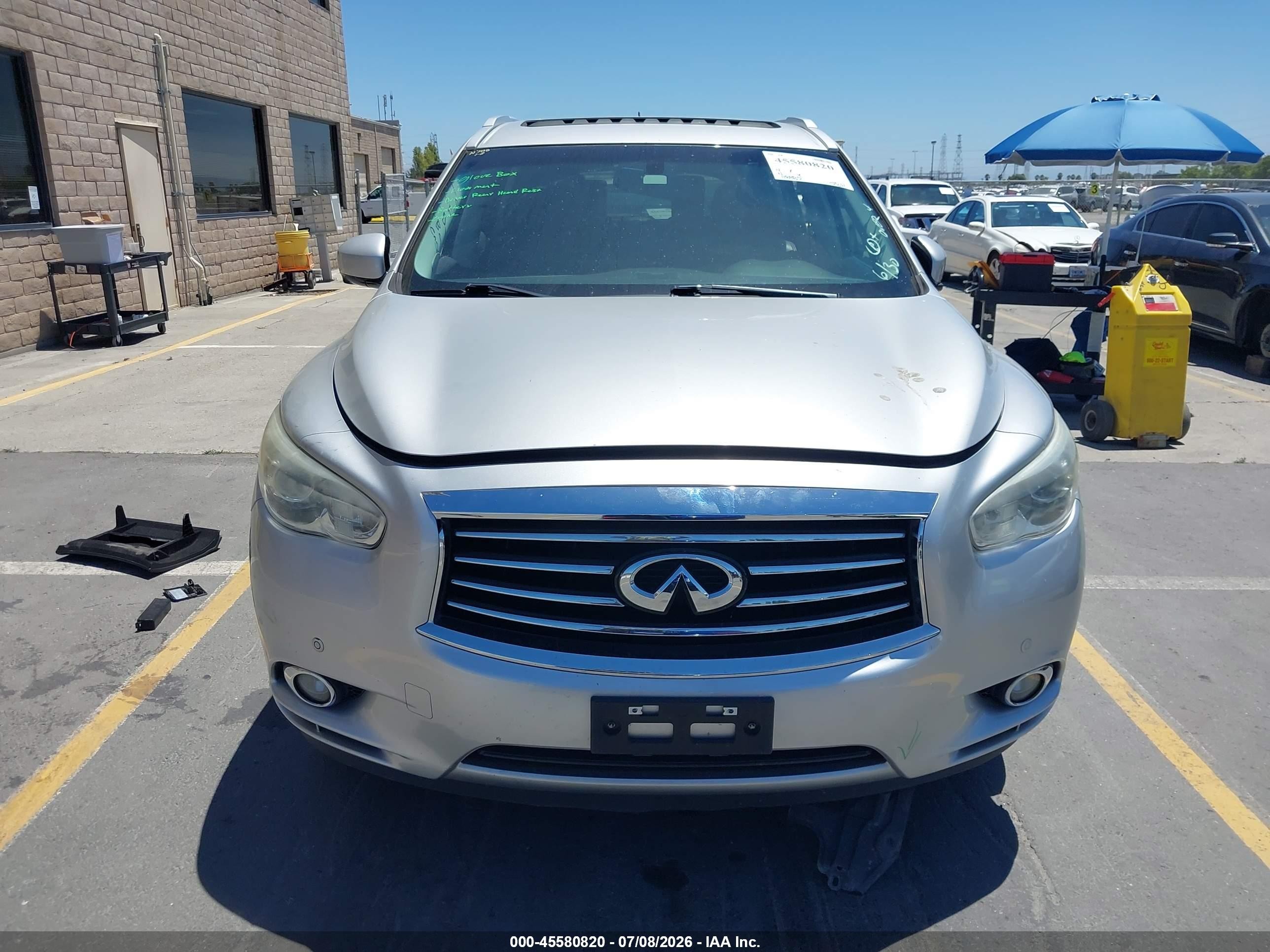 2015 Infiniti Qx60   Silver vin: 5N1AL0MM0FC500249
