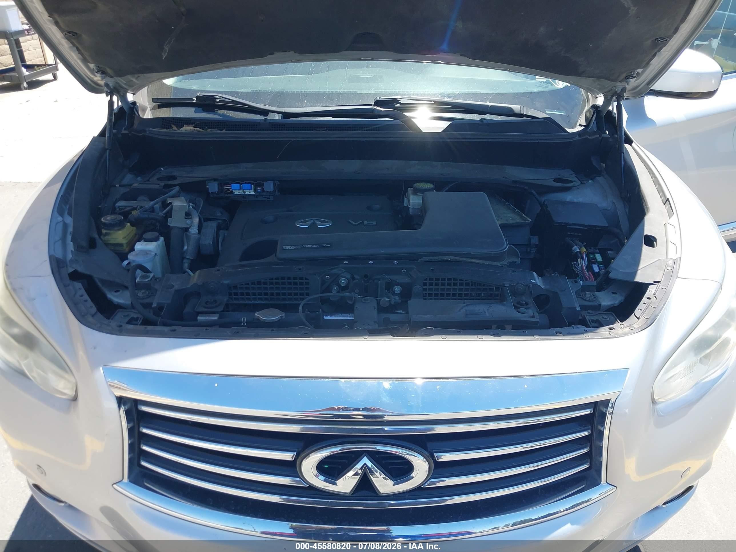 2015 Infiniti Qx60   Silver vin: 5N1AL0MM0FC500249
