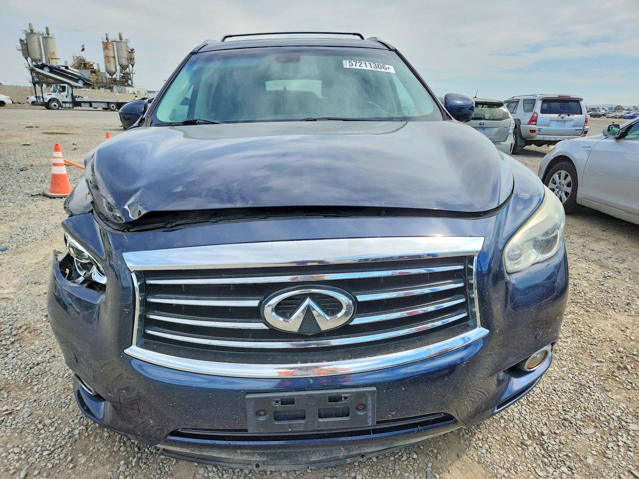 2015 Infiniti Qx60 Base Синий vin: 5N1AL0MM0FC513177