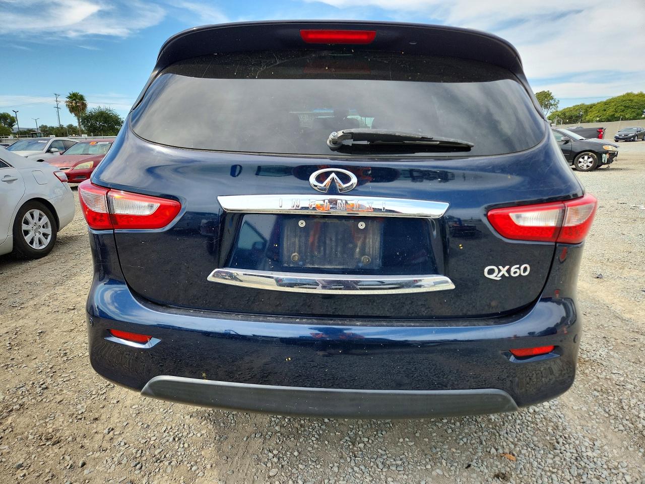 2015 Infiniti Qx60 Base Синий vin: 5N1AL0MM0FC513177