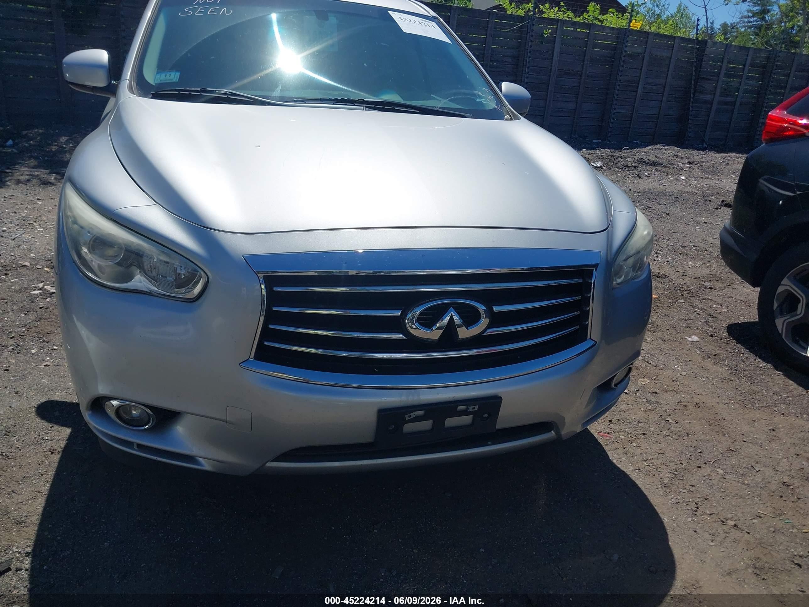 2015 Infiniti Qx60   Silver vin: 5N1AL0MM0FC516306