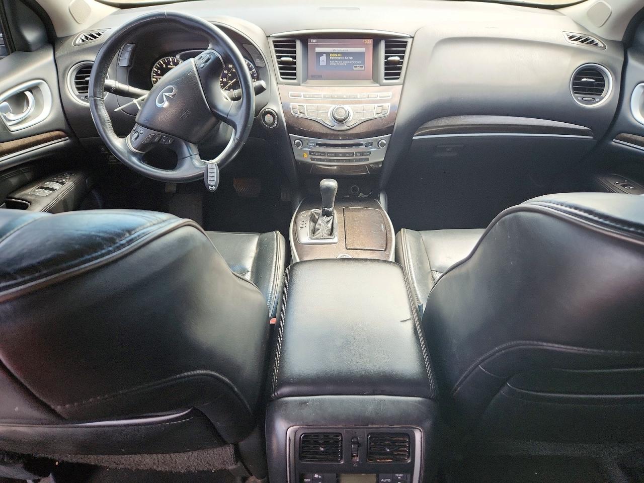 2015 Infiniti Qx60 Base White vin: 5N1AL0MM0FC516354