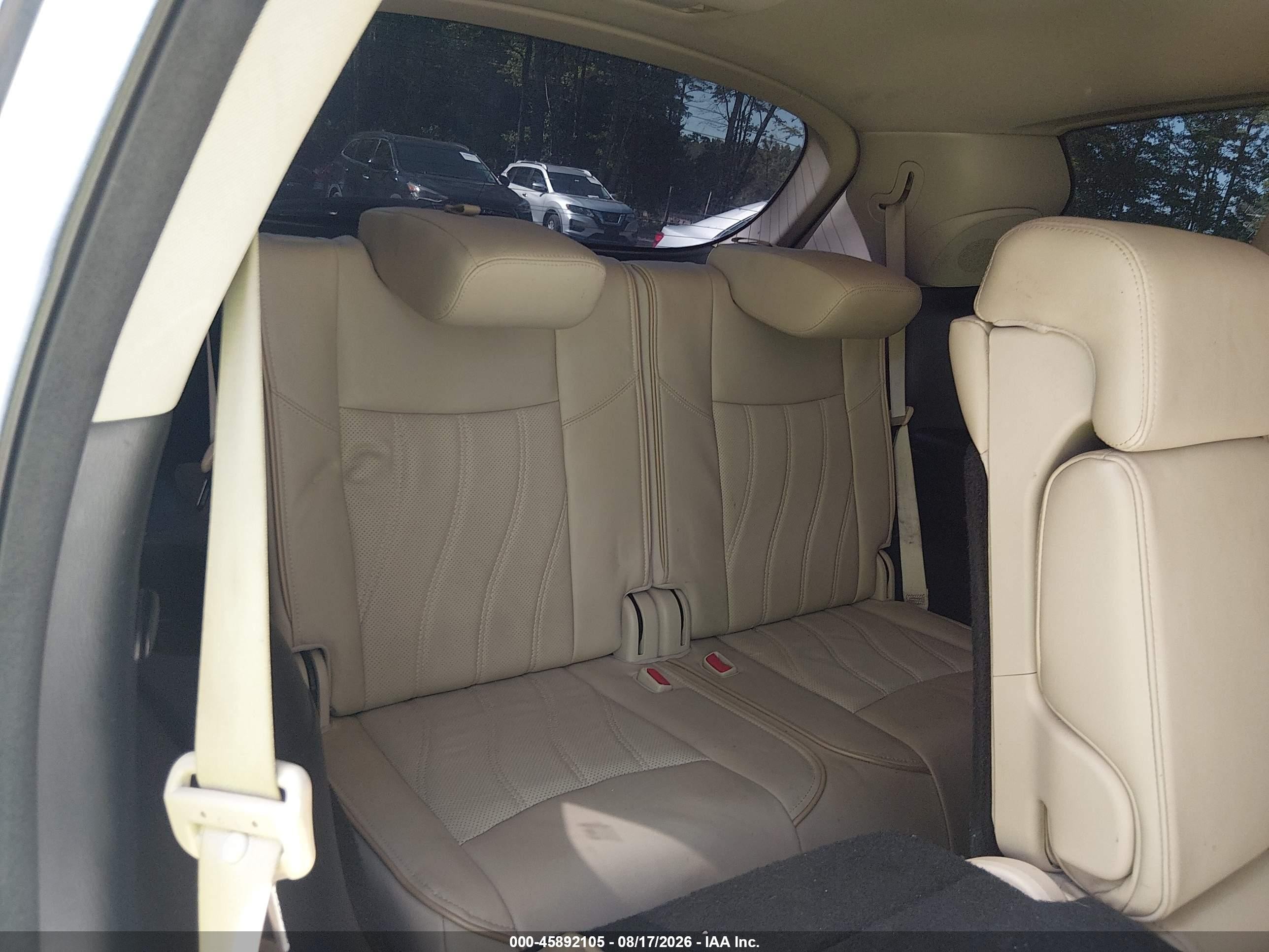 2015 Infiniti Qx60   White vin: 5N1AL0MM0FC516371