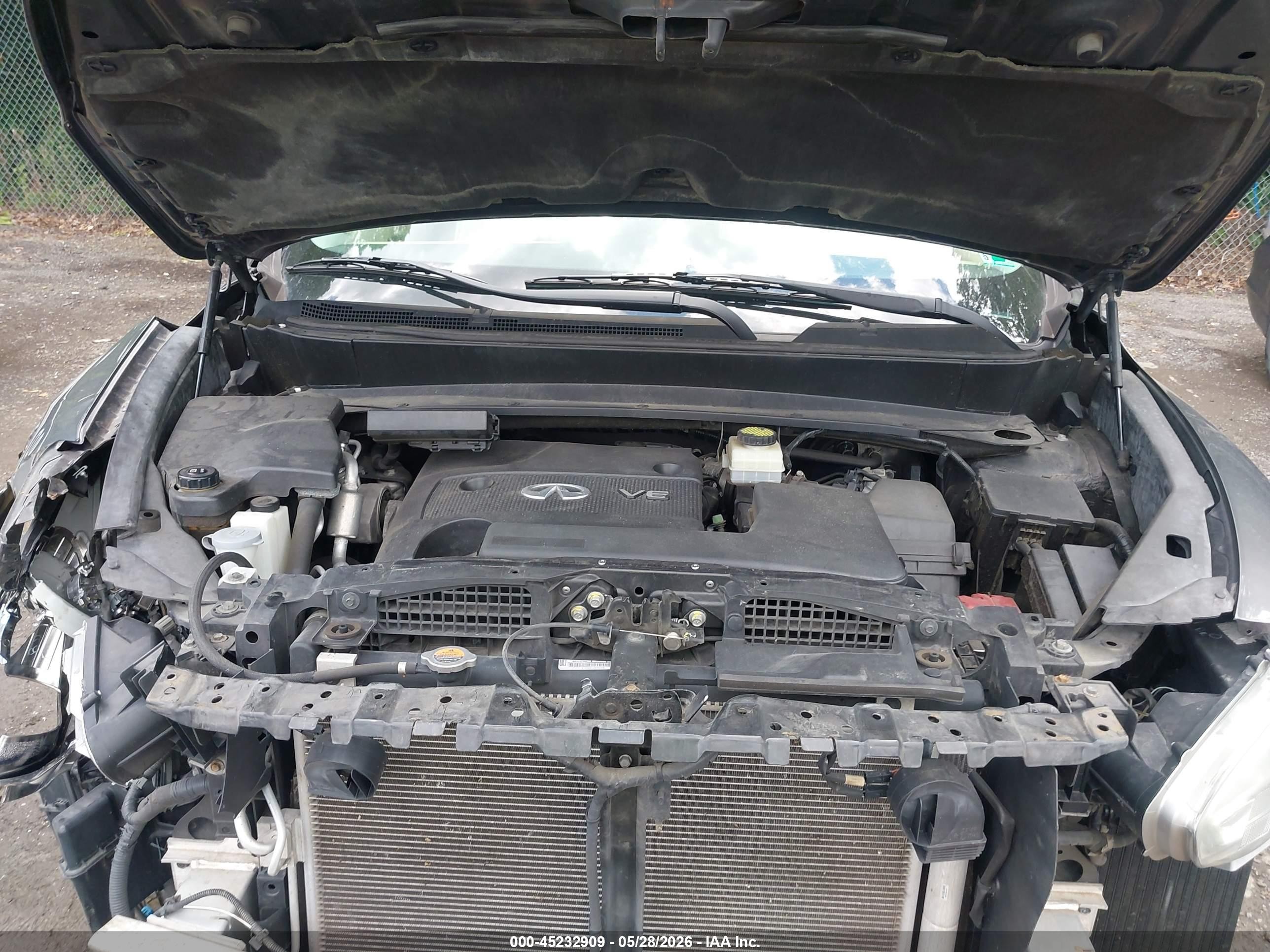 2015 Infiniti Qx60   Gray vin: 5N1AL0MM0FC520114