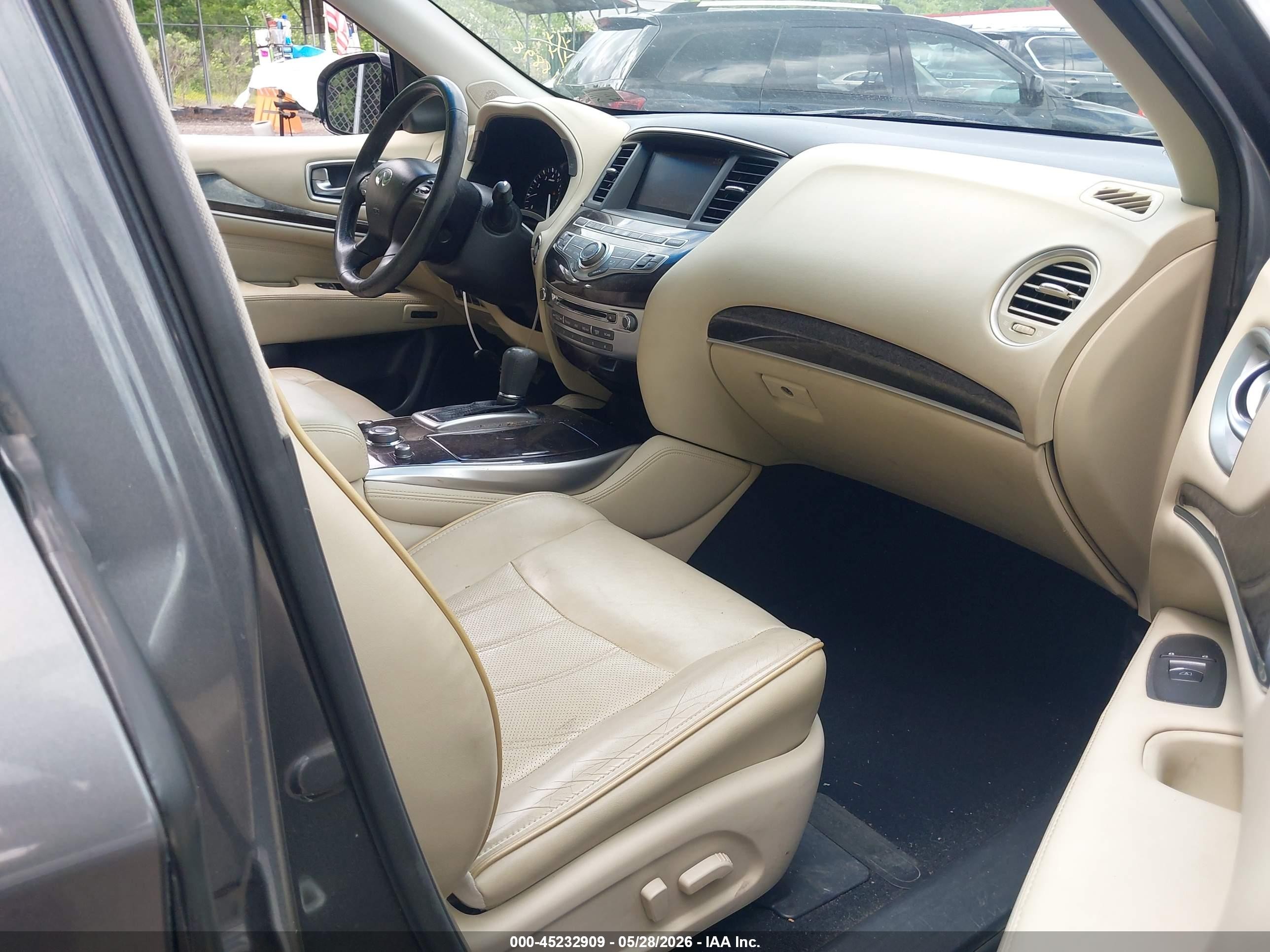 2015 Infiniti Qx60   Gray vin: 5N1AL0MM0FC520114