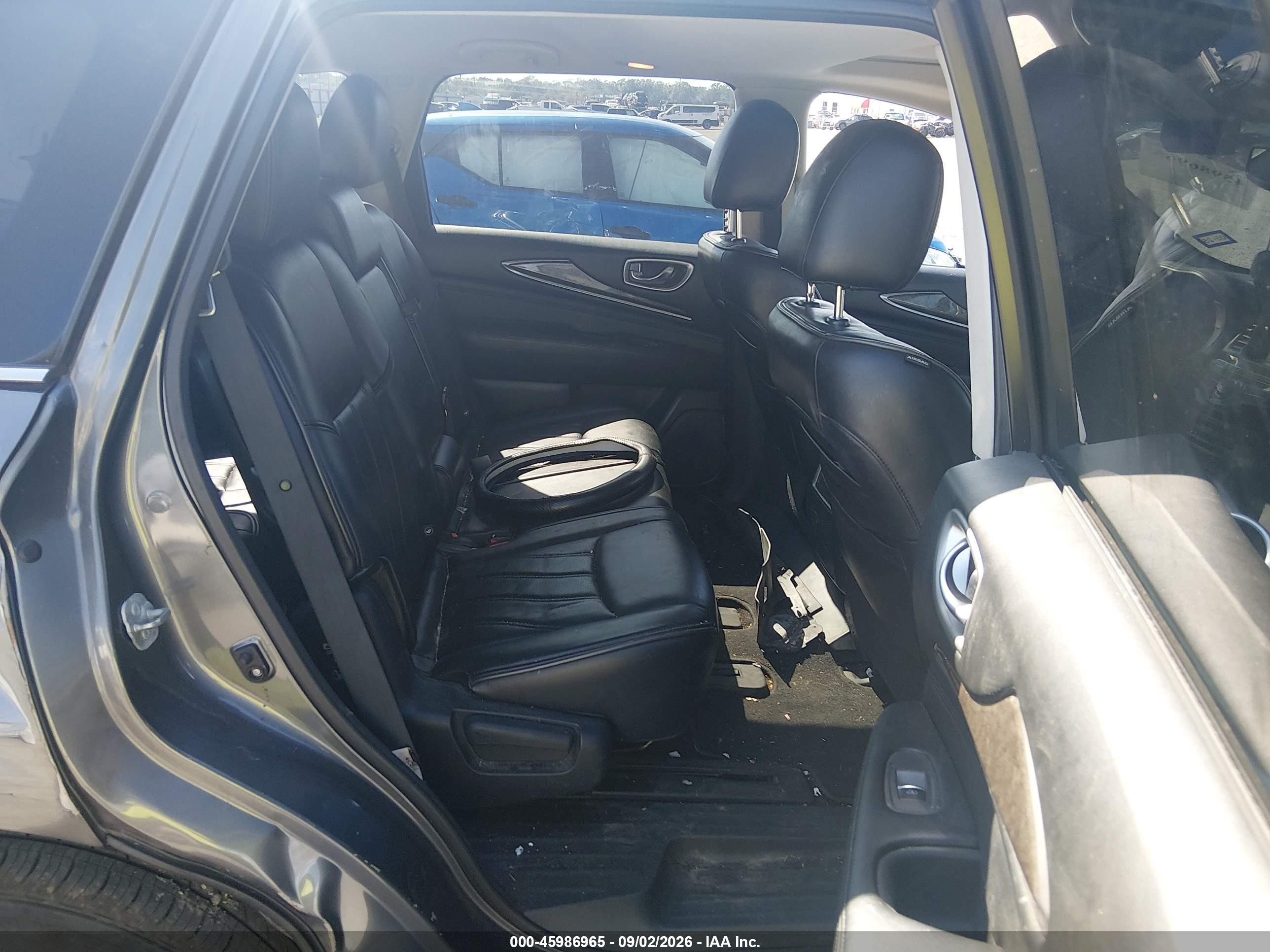 2015 Infiniti Qx60   Gray vin: 5N1AL0MM0FC524275