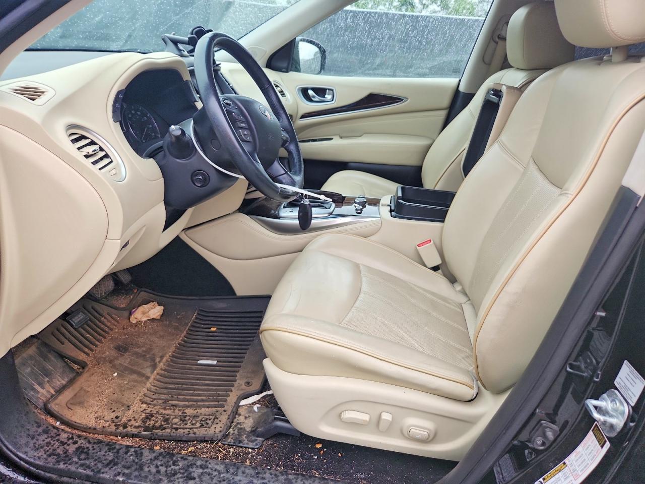 2015 Infiniti Qx60 Base Black vin: 5N1AL0MM0FC526298