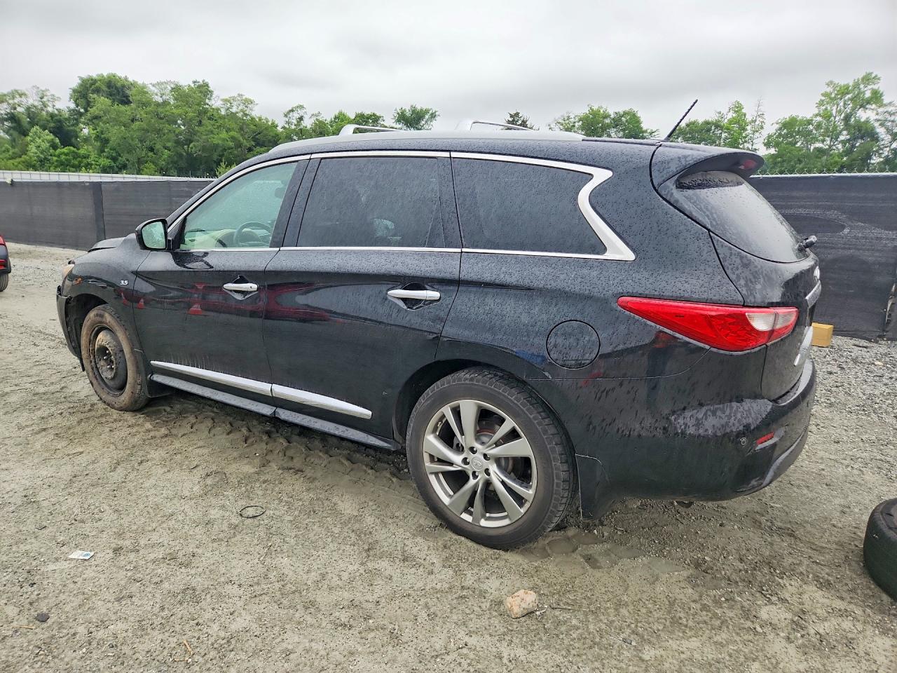 2015 Infiniti Qx60 Base Black vin: 5N1AL0MM0FC526298
