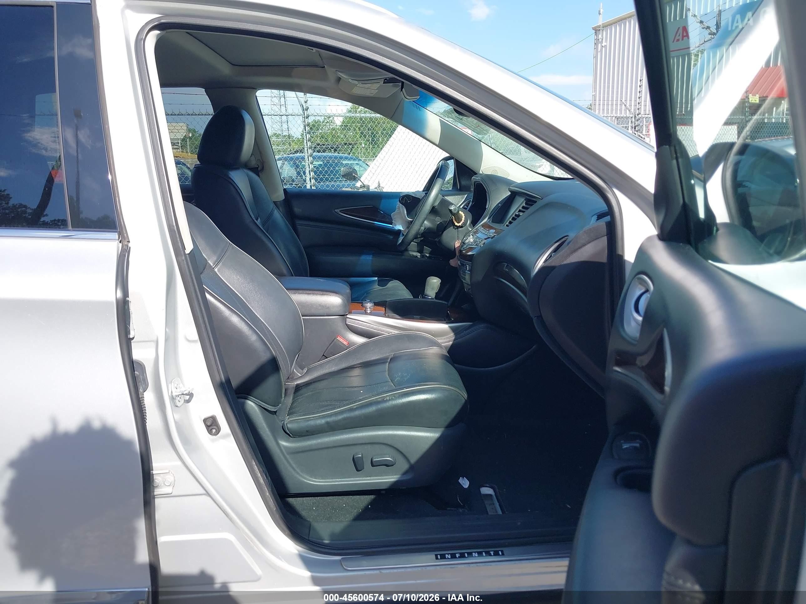 2015 Infiniti Qx60 Silver vin: 5N1AL0MM0FC526737