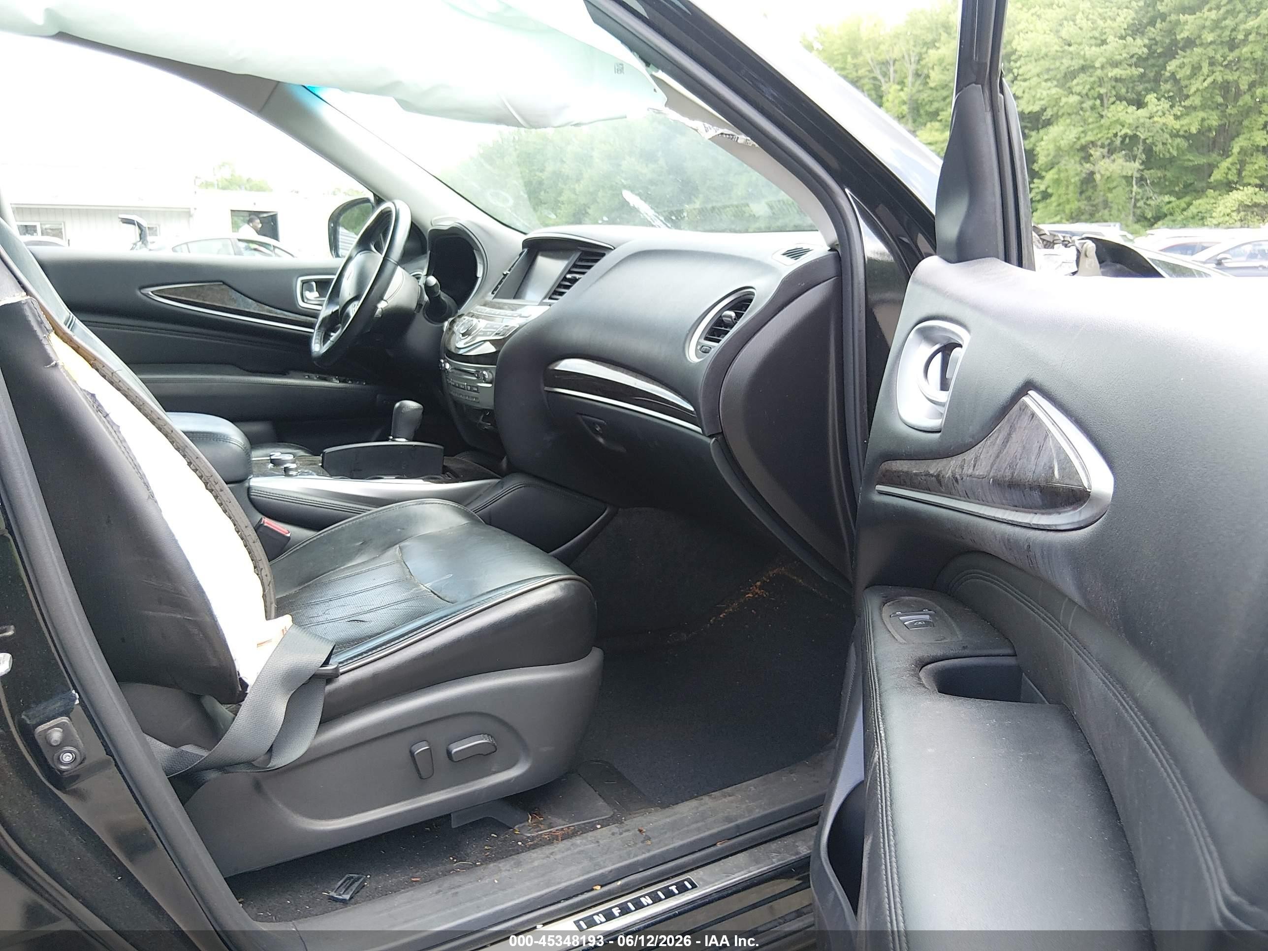2015 Infiniti Qx60   Black vin: 5N1AL0MM0FC529508