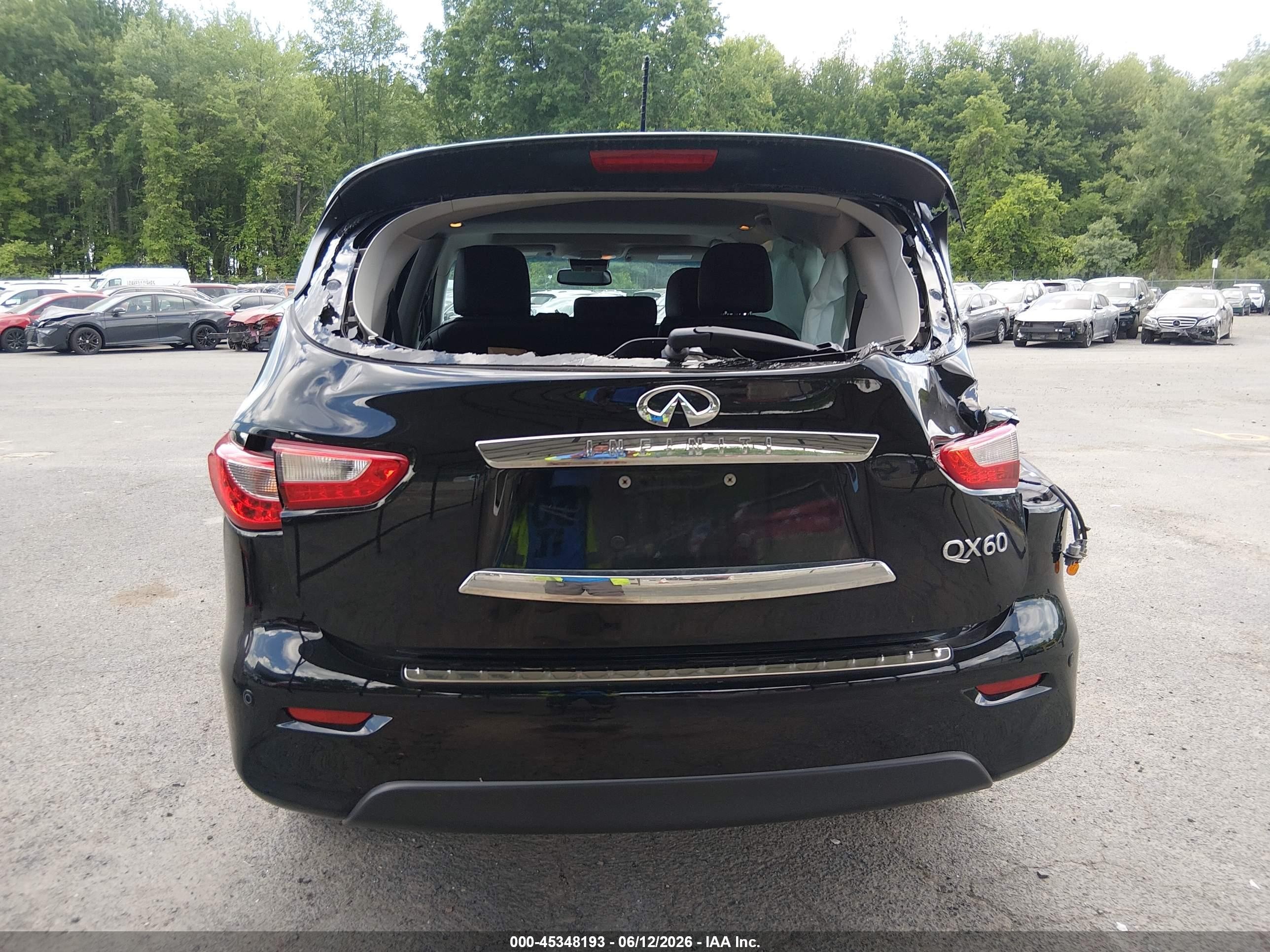 2015 Infiniti Qx60   Black vin: 5N1AL0MM0FC529508