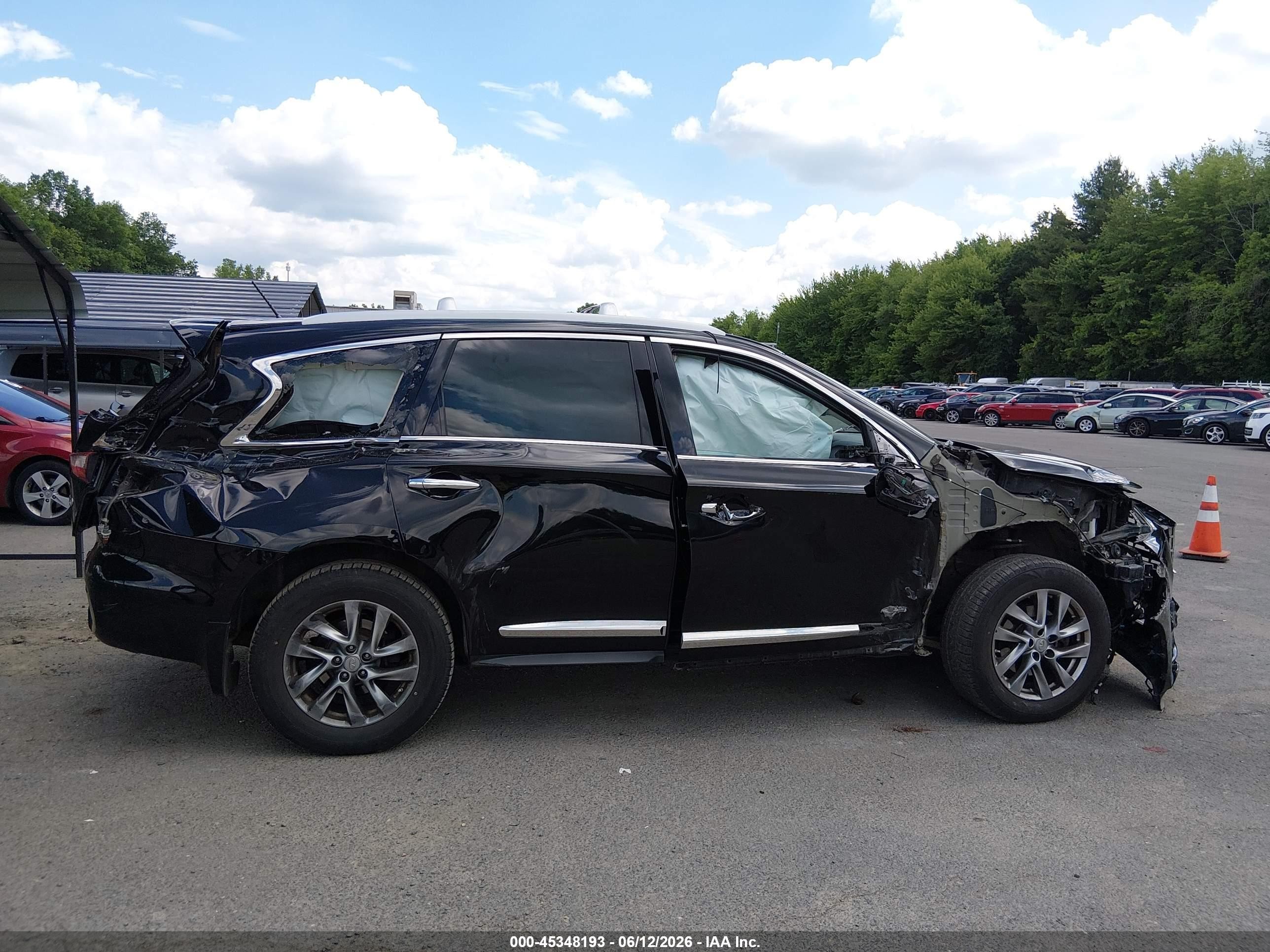 2015 Infiniti Qx60   Black vin: 5N1AL0MM0FC529508