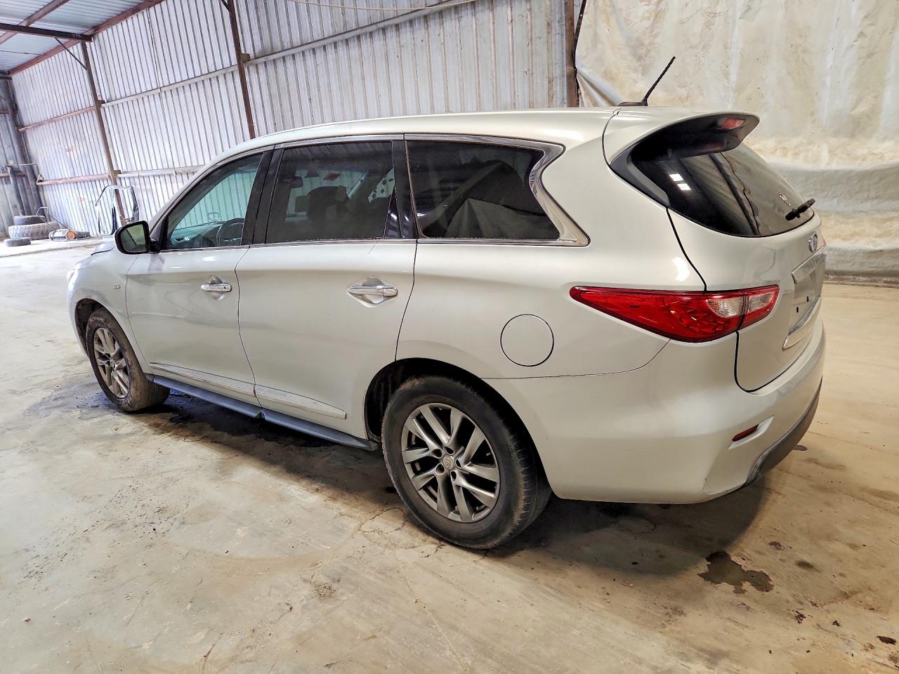 2015 Infiniti Qx60 Base Silver vin: 5N1AL0MM0FC531906