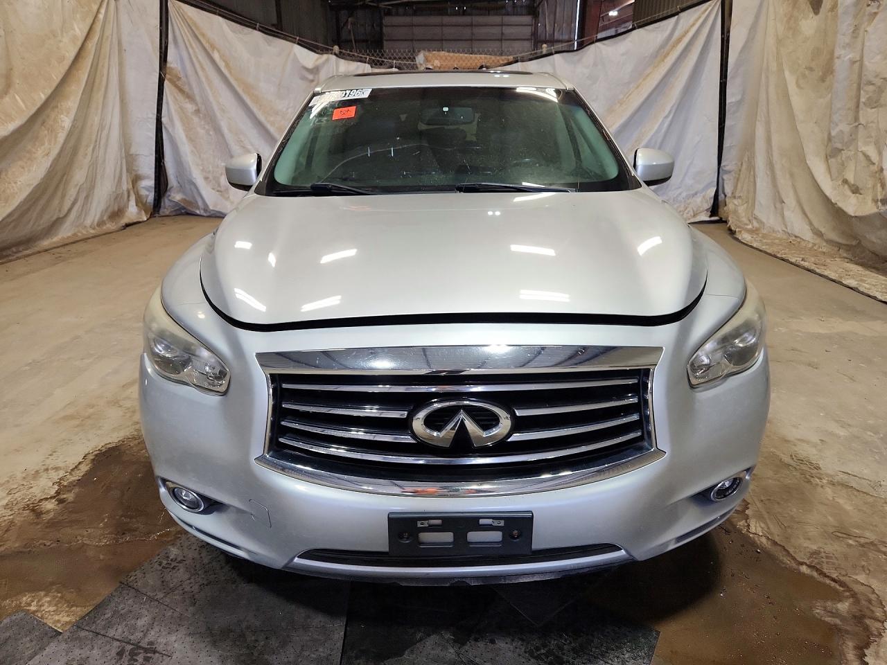 2015 Infiniti Qx60 Base Silver vin: 5N1AL0MM0FC531906