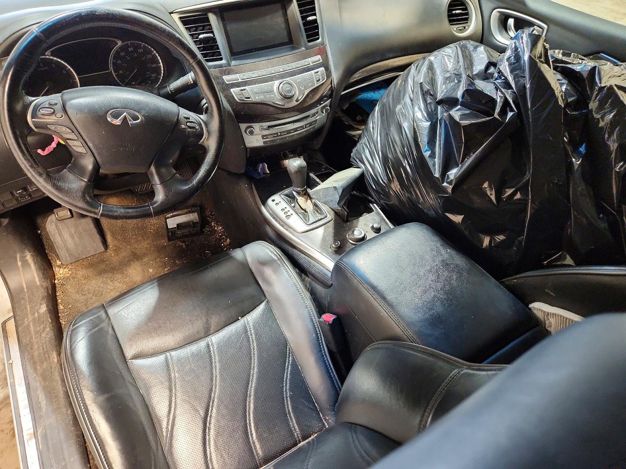 2015 Infiniti Qx60 Base Silver vin: 5N1AL0MM0FC531906