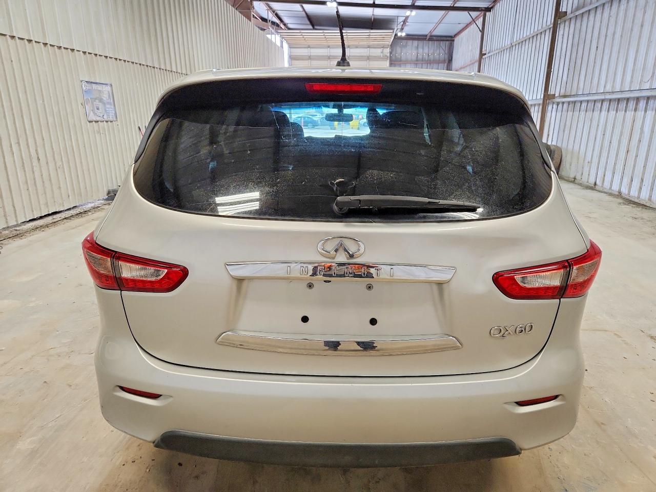 2015 Infiniti Qx60 Base Silver vin: 5N1AL0MM0FC531906