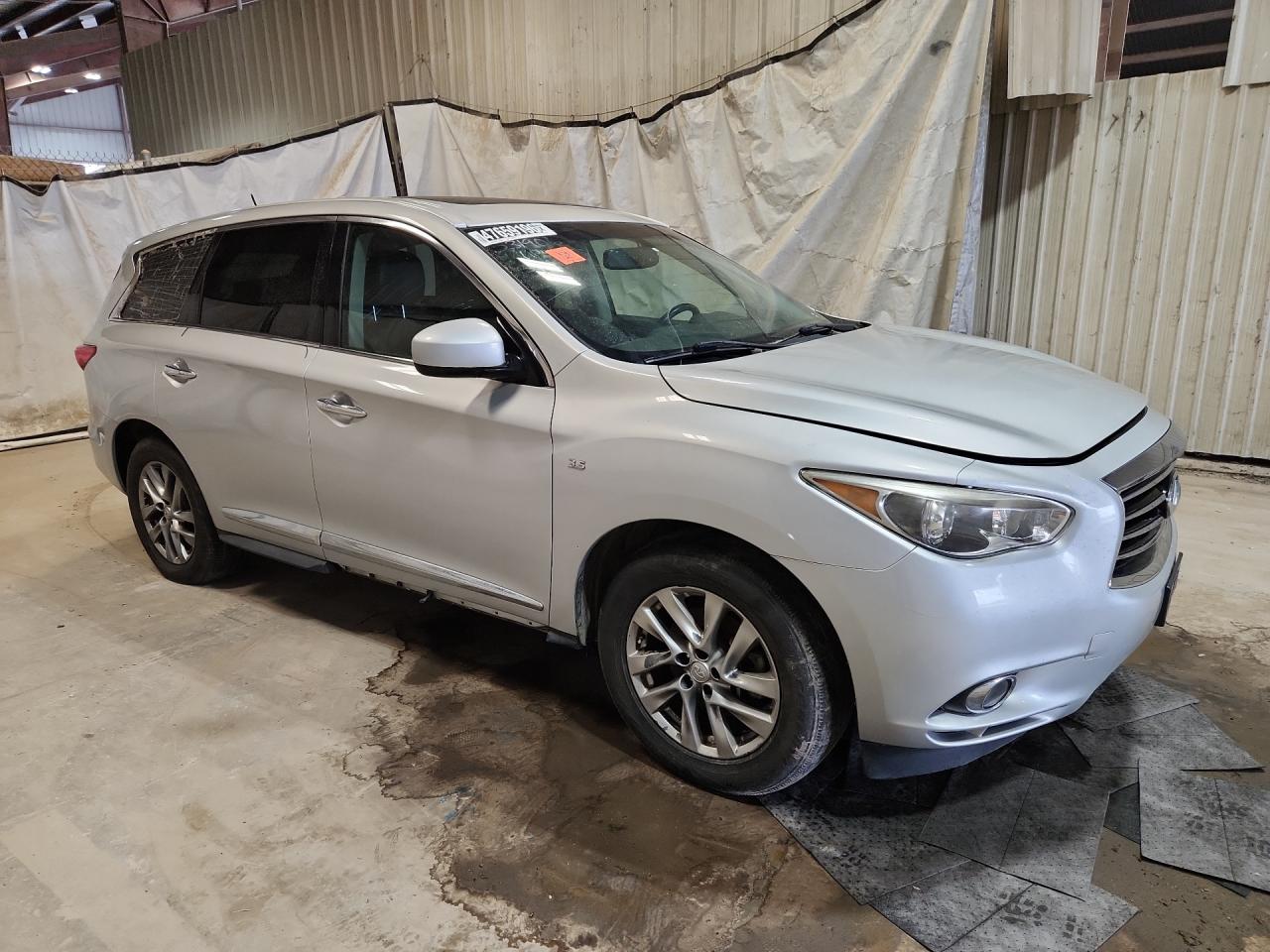 2015 Infiniti Qx60 Base Silver vin: 5N1AL0MM0FC531906 Damage: Right Rocker Panel Molding, Broken, Replacement Required