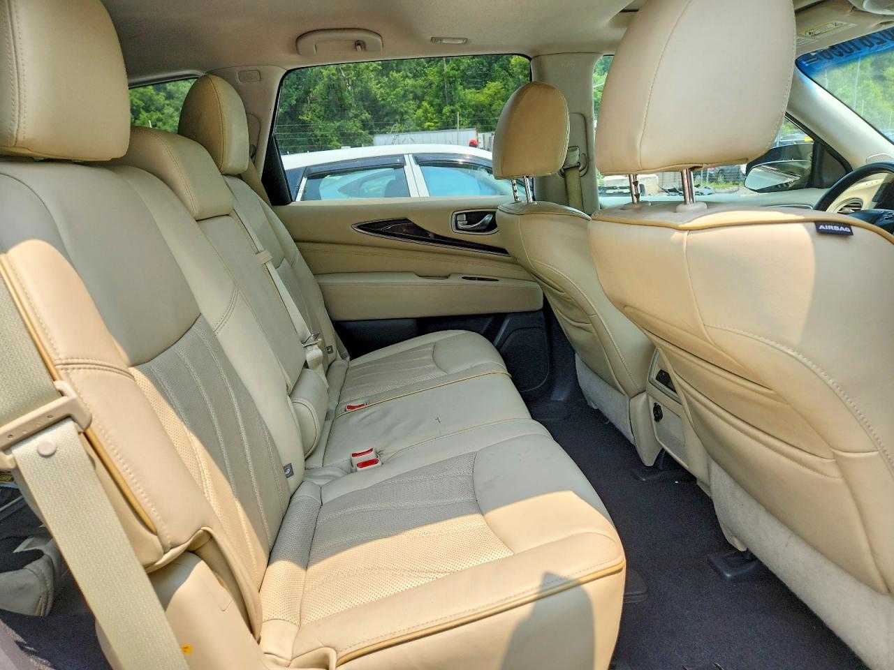 2015 Infiniti Qx60 Base White vin: 5N1AL0MM0FC534658