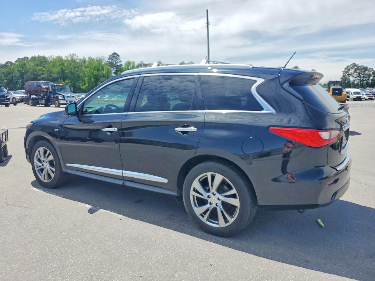 2015 Infiniti Qx60 Base Black vin: 5N1AL0MM0FC536278