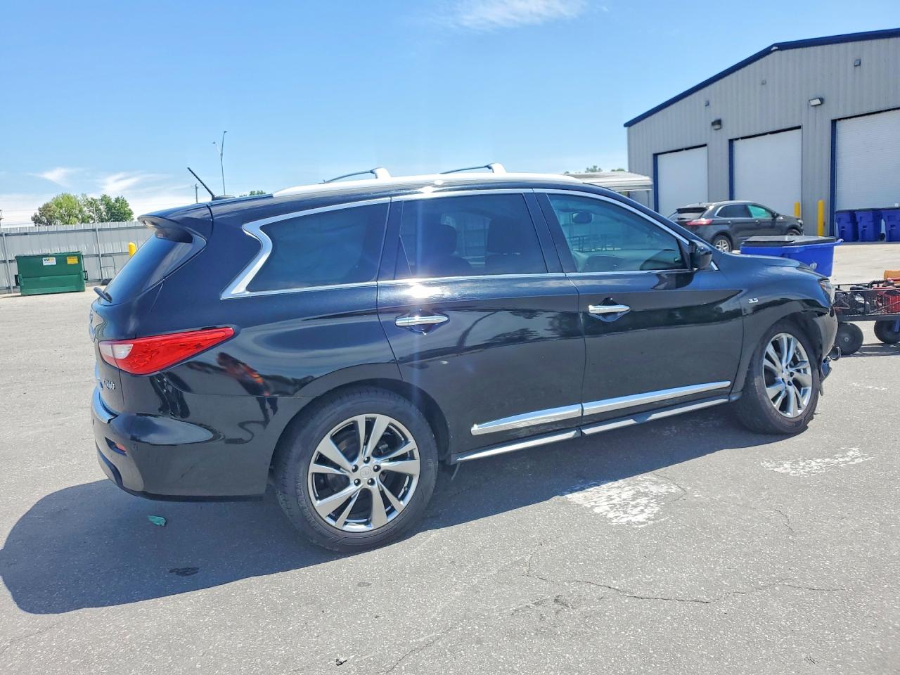 2015 Infiniti Qx60 Base Black vin: 5N1AL0MM0FC536278