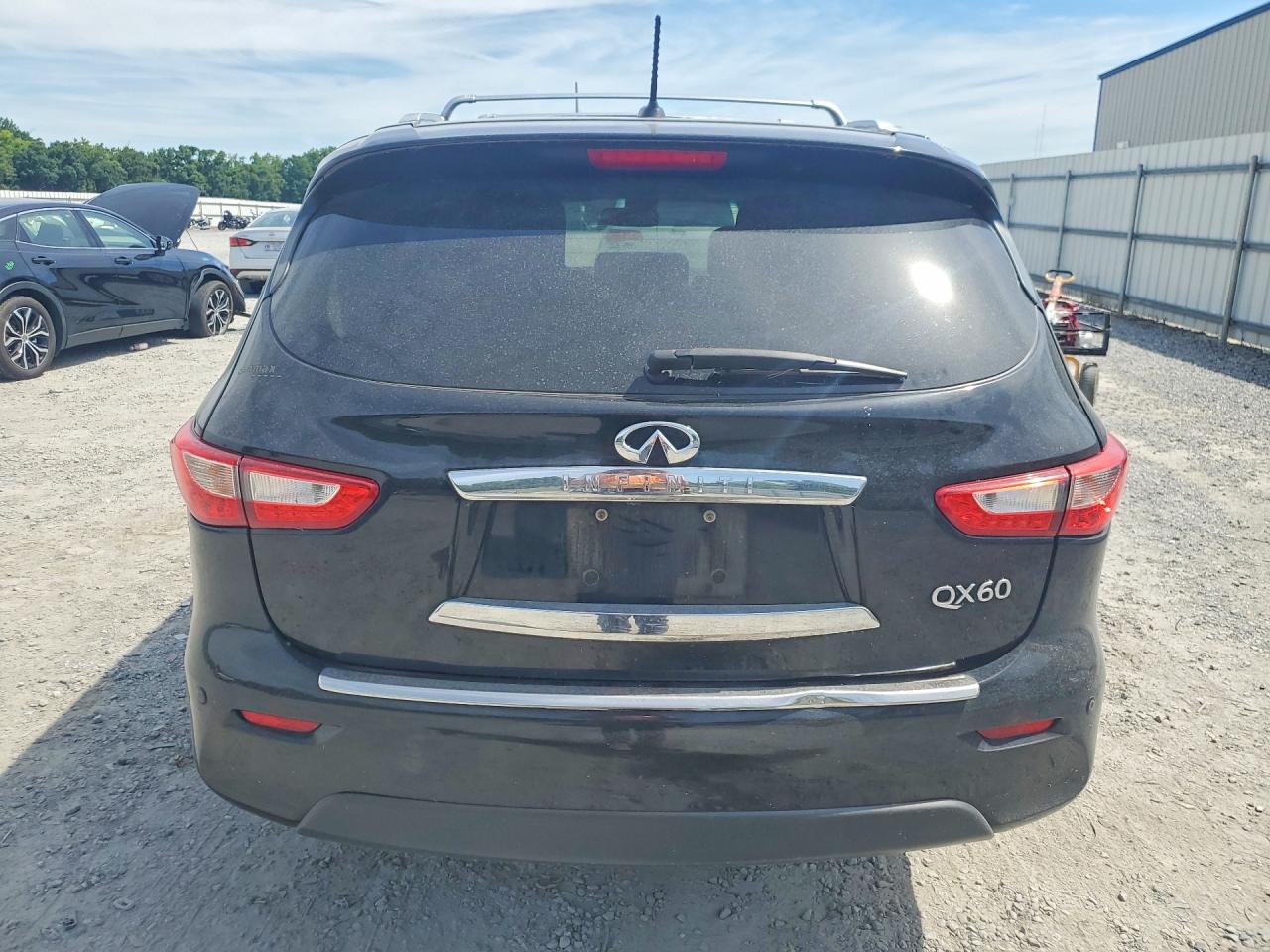 2015 Infiniti Qx60 Base Black vin: 5N1AL0MM0FC537141
