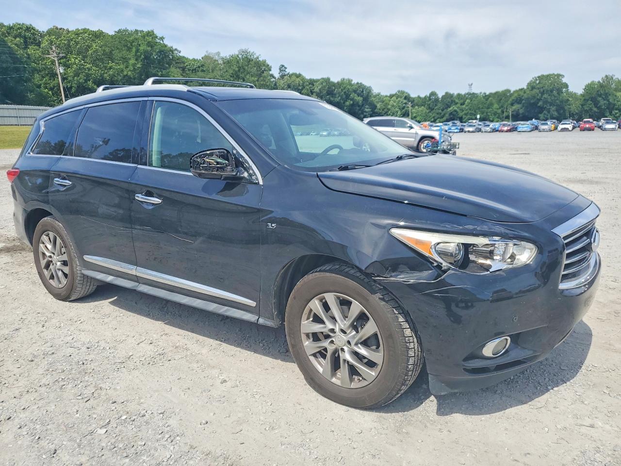 2015 Infiniti Qx60 Base Black vin: 5N1AL0MM0FC537141