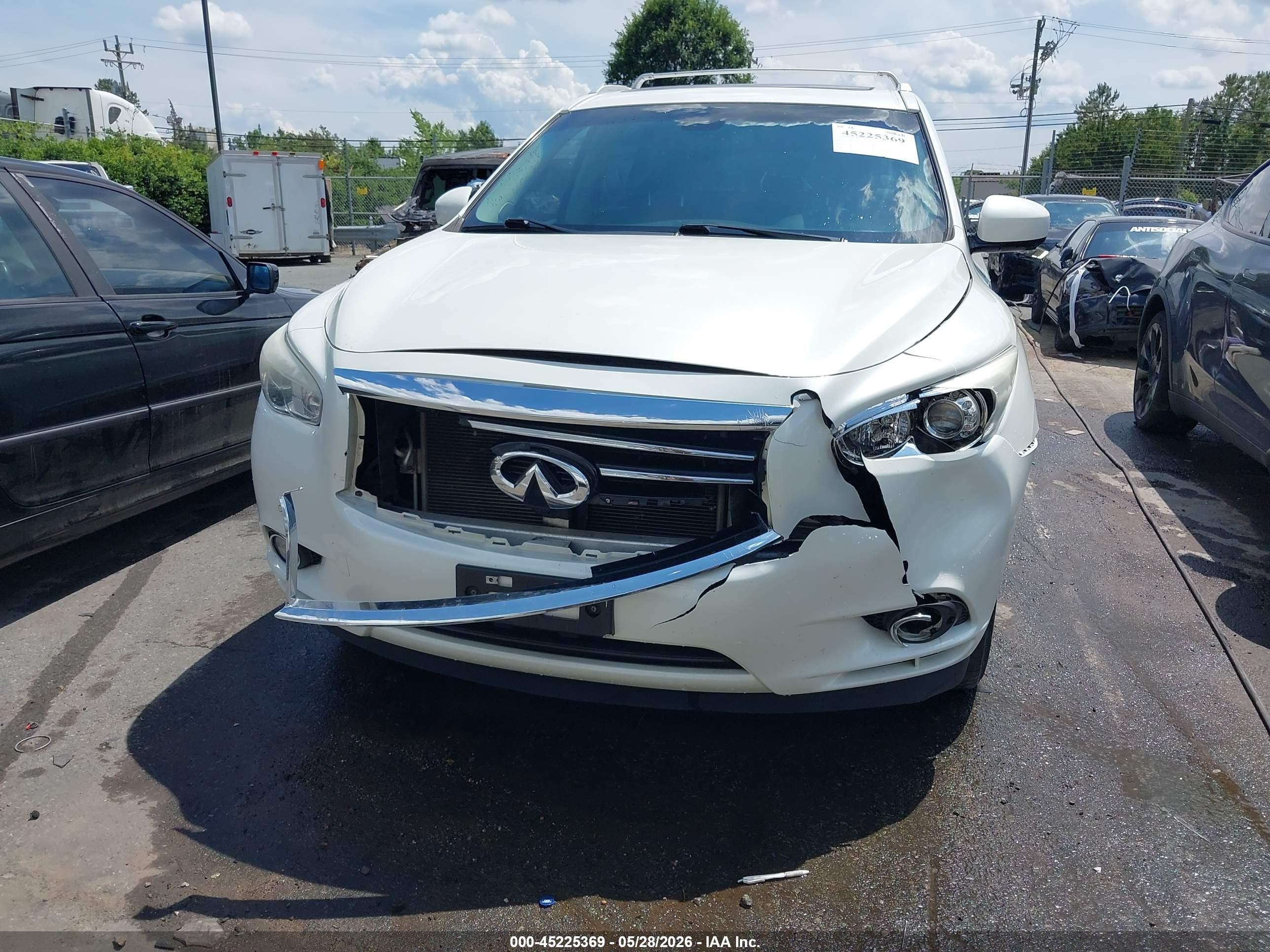 2015 Infiniti Qx60   Cream vin: 5N1AL0MM0FC549919