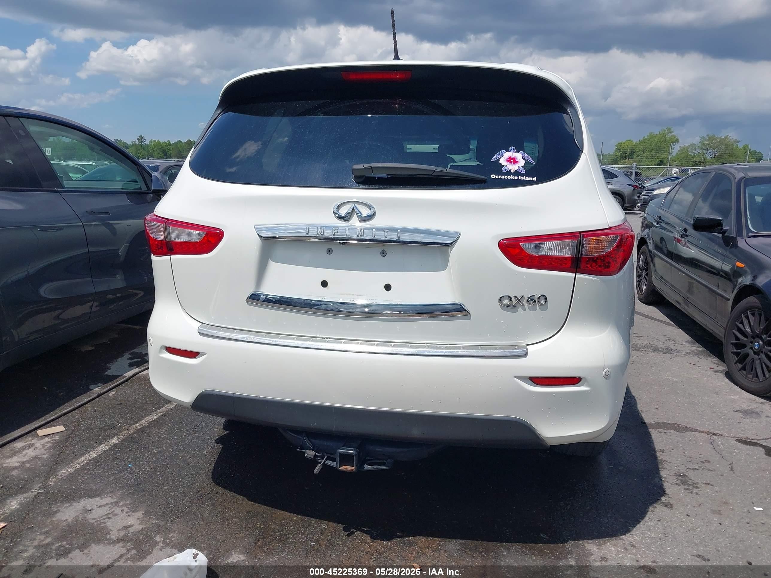 2015 Infiniti Qx60   Cream vin: 5N1AL0MM0FC549919