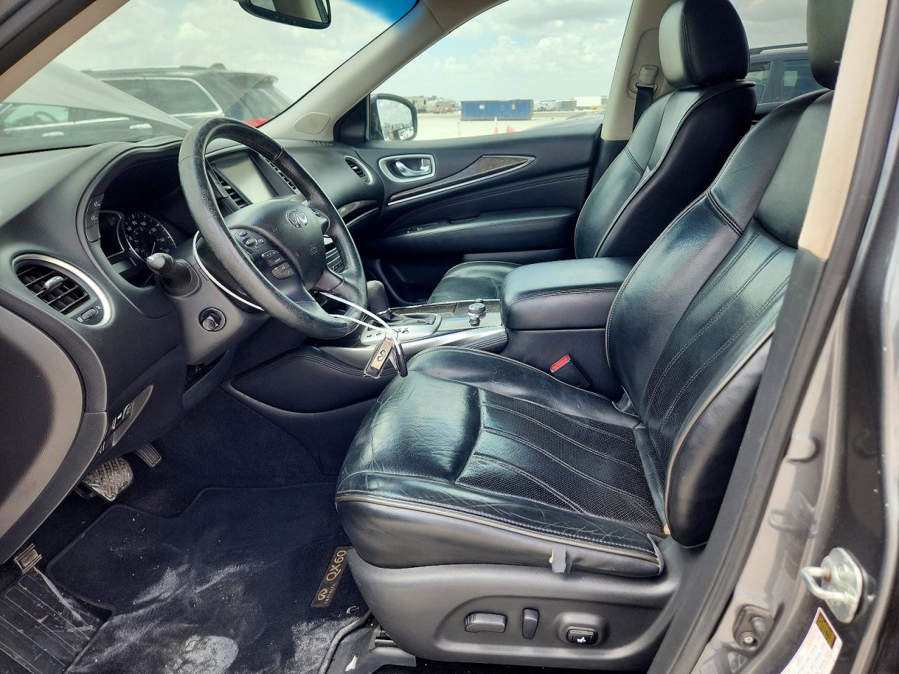 2015 Infiniti Qx60 Base Gray vin: 5N1AL0MM0FC552335