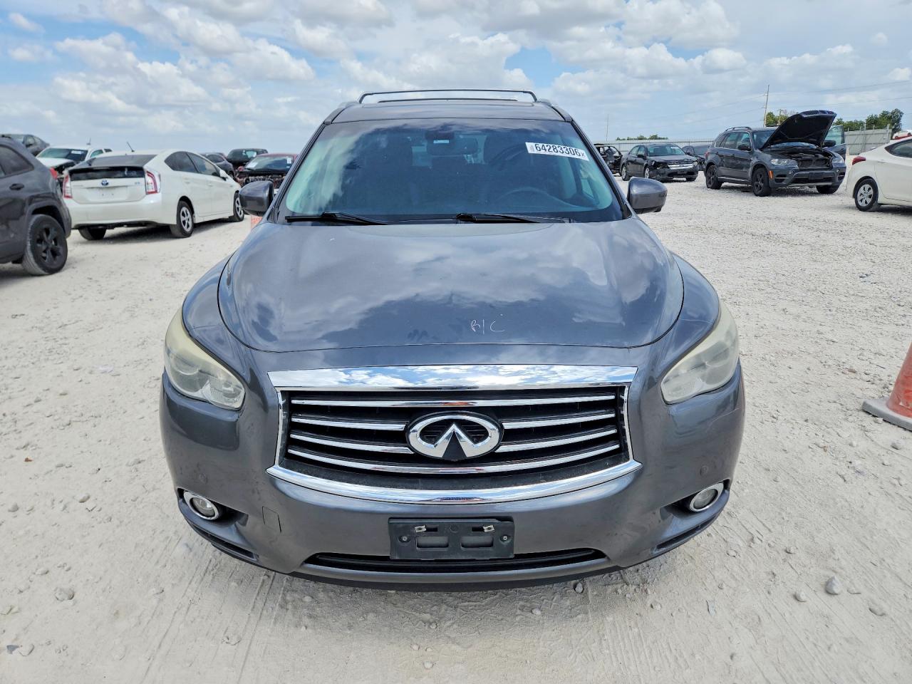 2015 Infiniti Qx60 Base Gray vin: 5N1AL0MM0FC552335