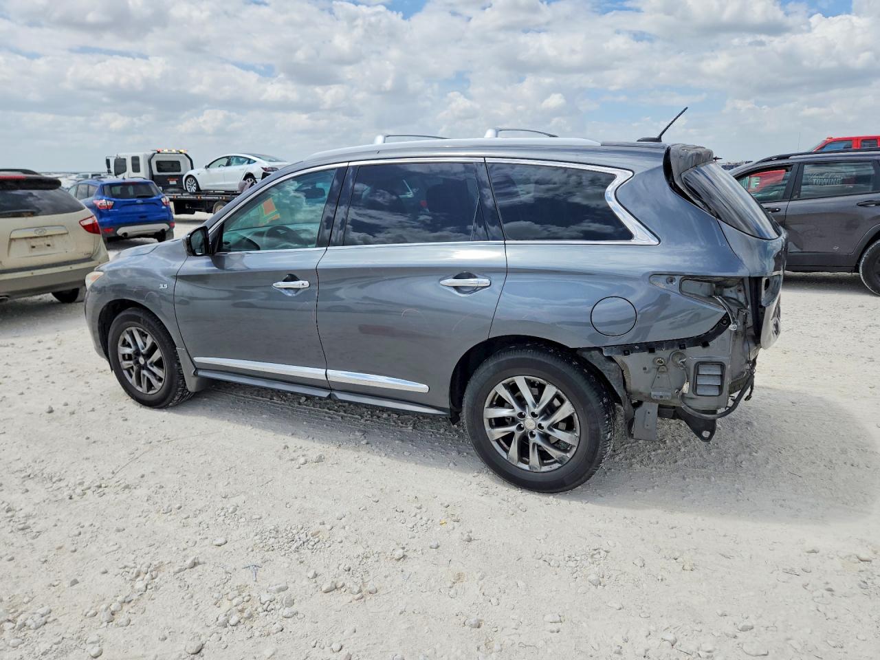 2015 Infiniti Qx60 Base Gray vin: 5N1AL0MM0FC552335