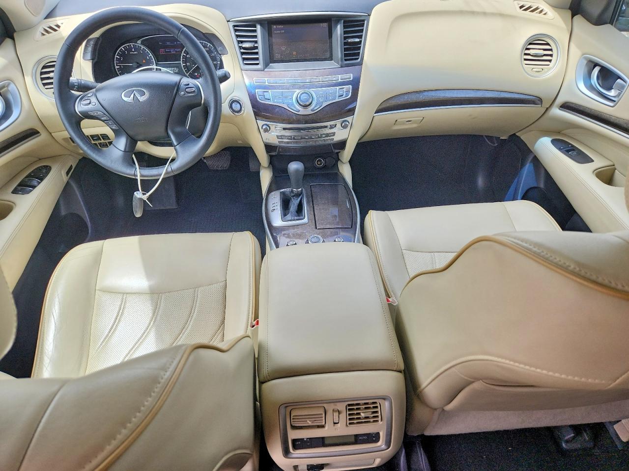 2015 Infiniti Qx60 Base Burgundy vin: 5N1AL0MM0FC556269