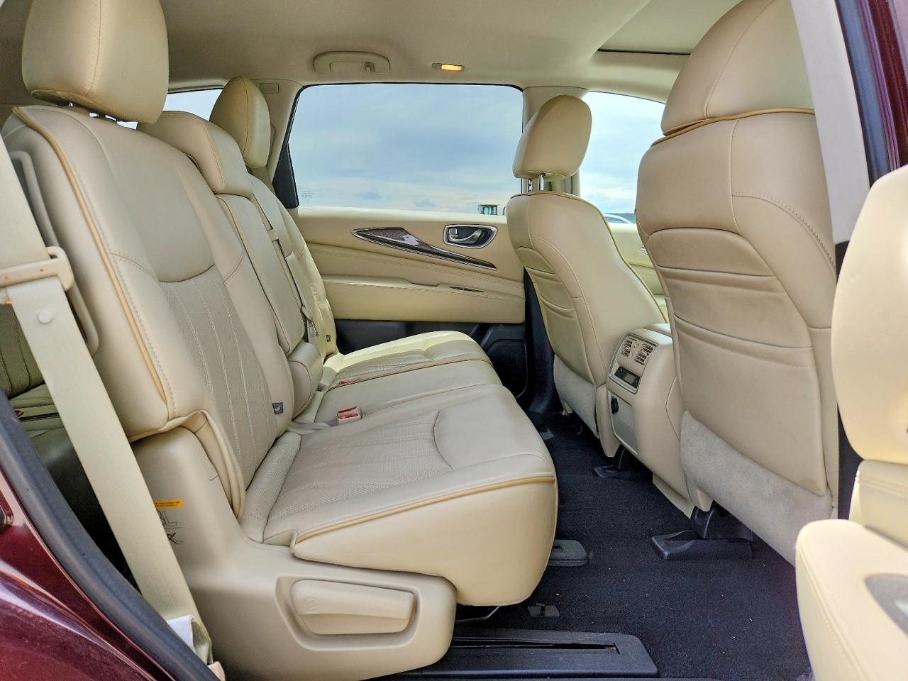 2015 Infiniti Qx60 Base Burgundy vin: 5N1AL0MM0FC556269