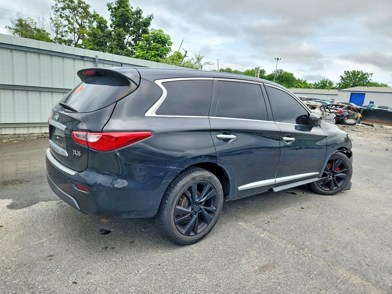 2013 Infiniti Jx35 Черный vin: 5N1AL0MM1DC300199