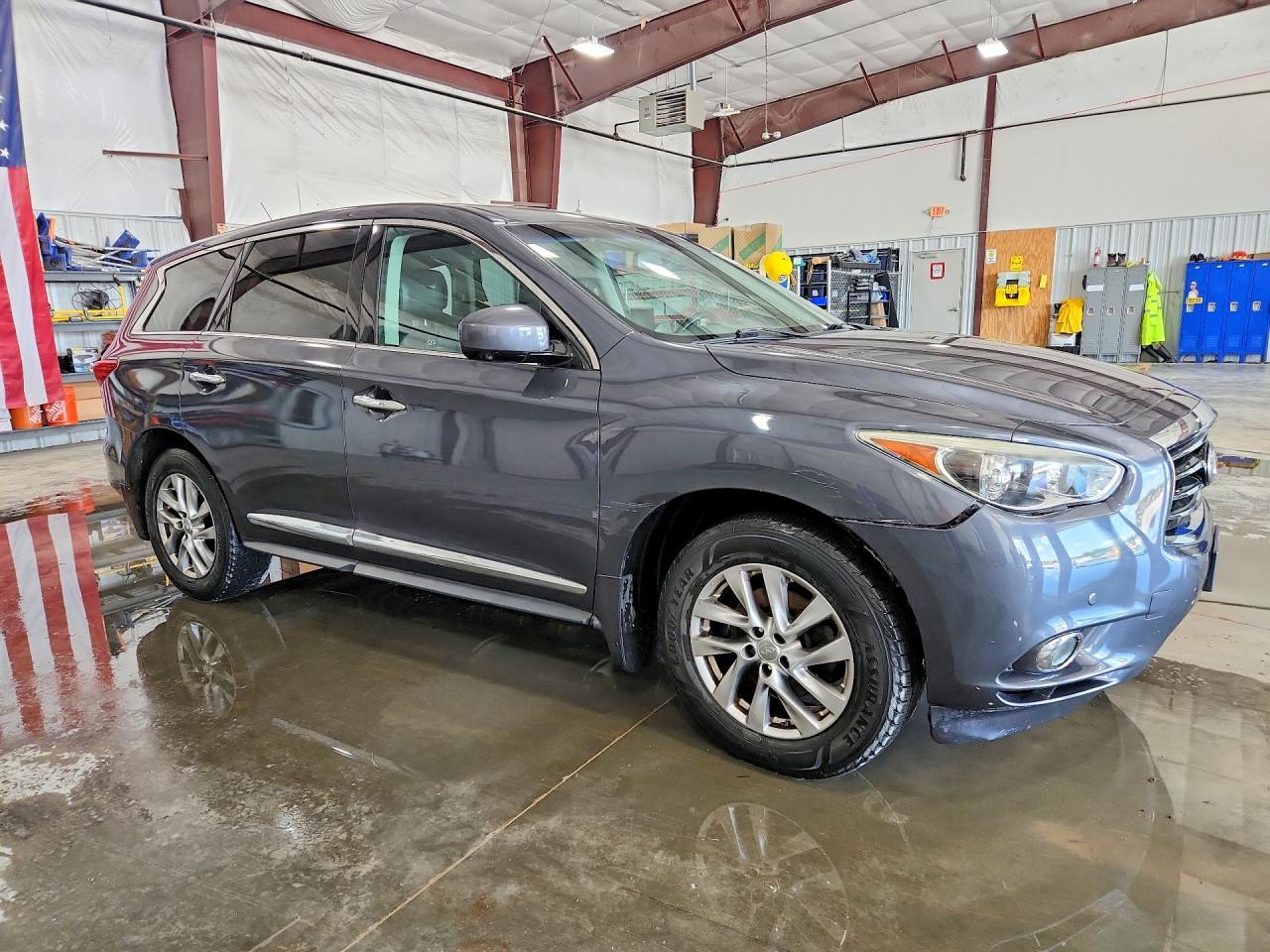 2013 Infiniti Jx35 Base Gray vin: 5N1AL0MM1DC304379