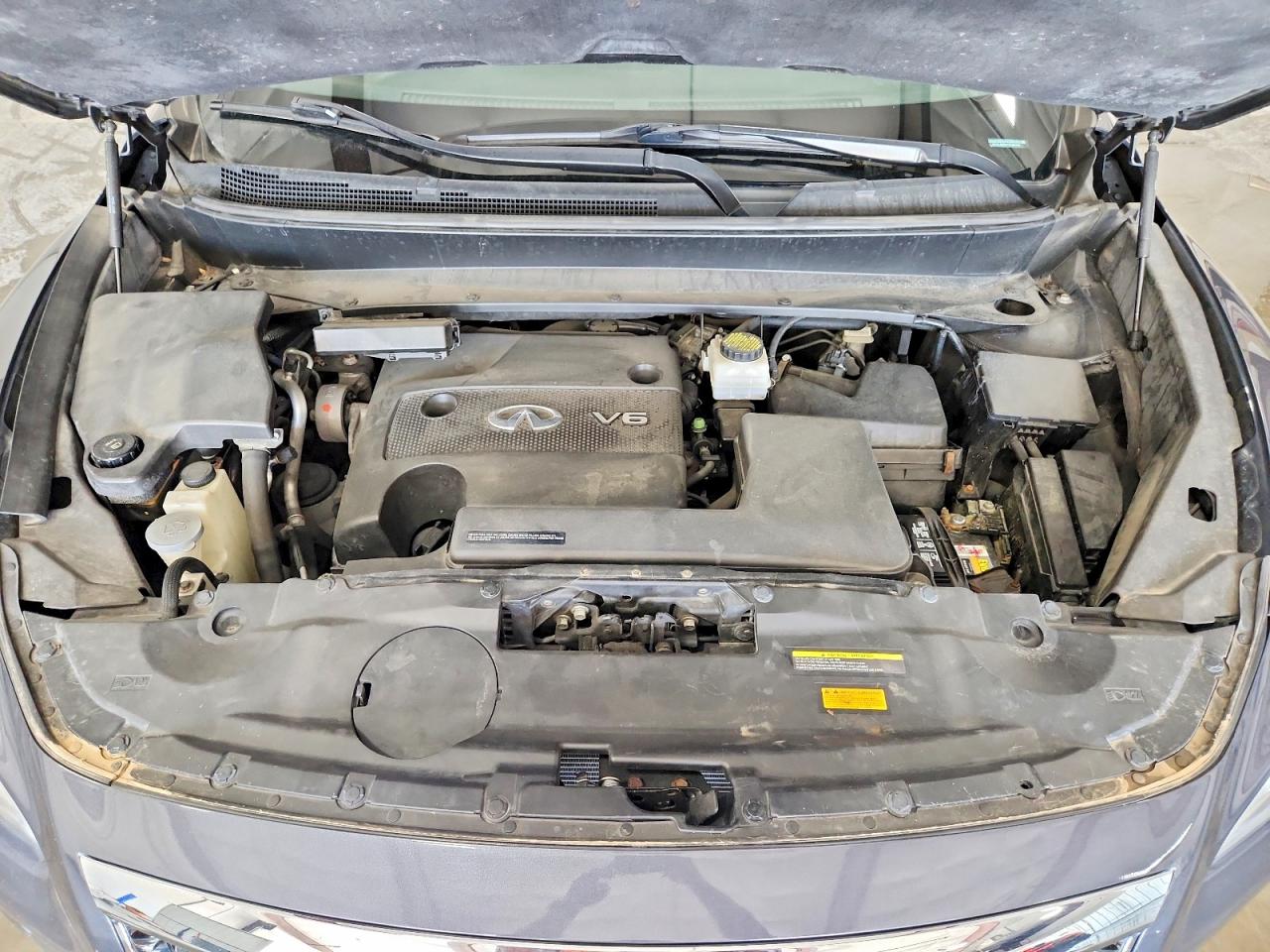 2013 Infiniti Jx35 Base Gray vin: 5N1AL0MM1DC304379