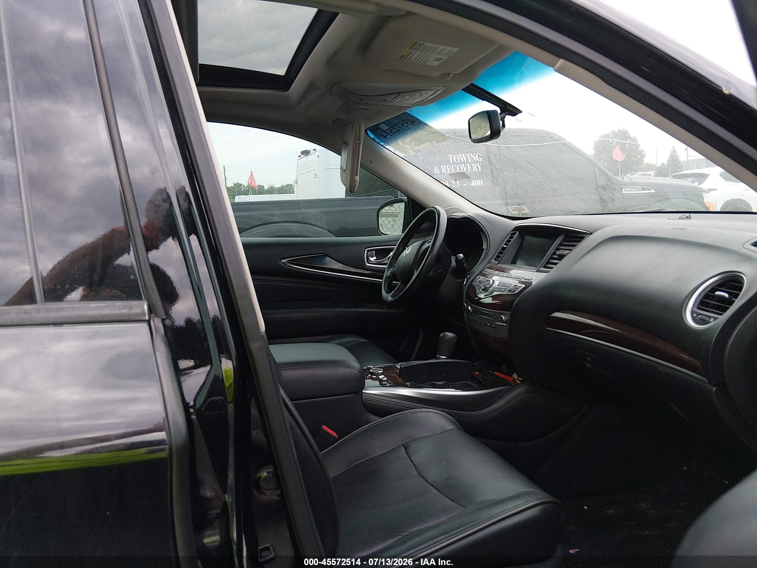 2013 Infiniti Jx35 Black vin: 5N1AL0MM1DC306844
