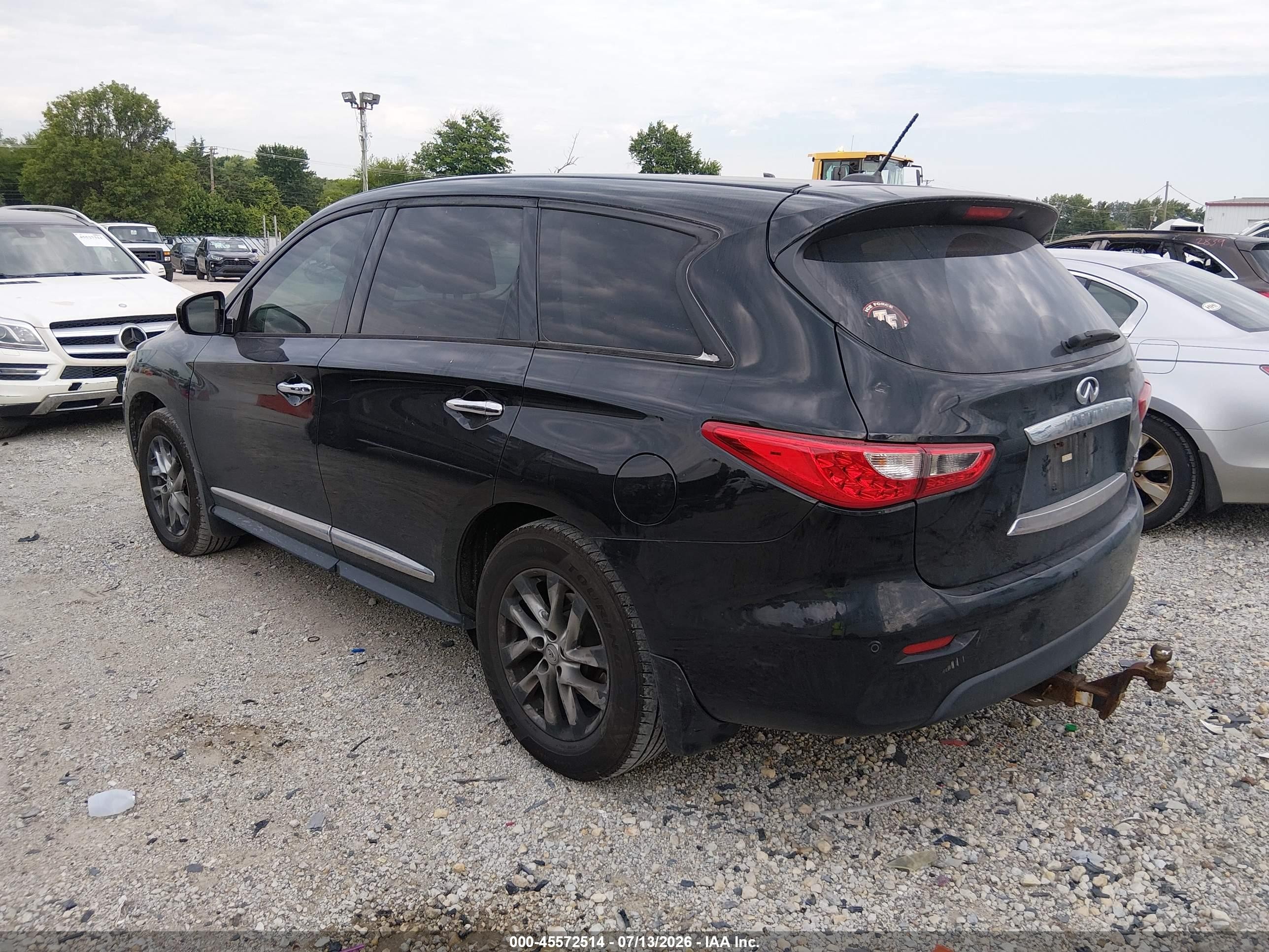 2013 Infiniti Jx35 Black vin: 5N1AL0MM1DC306844