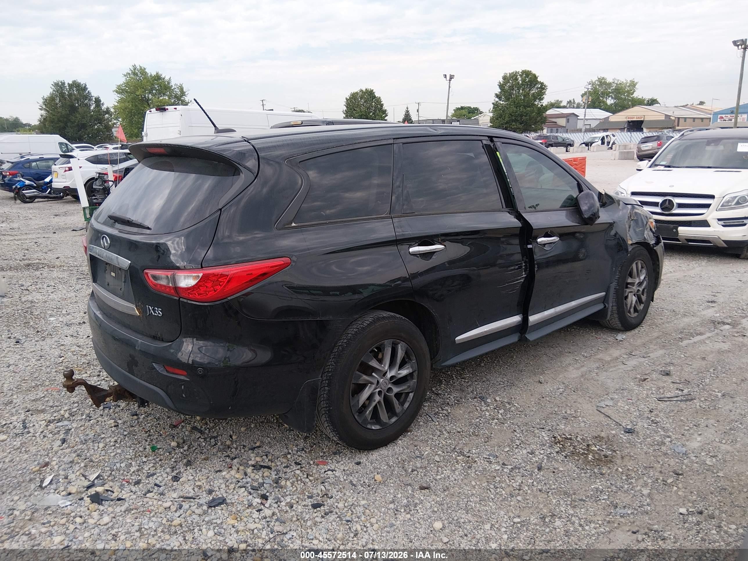 2013 Infiniti Jx35 Black vin: 5N1AL0MM1DC306844