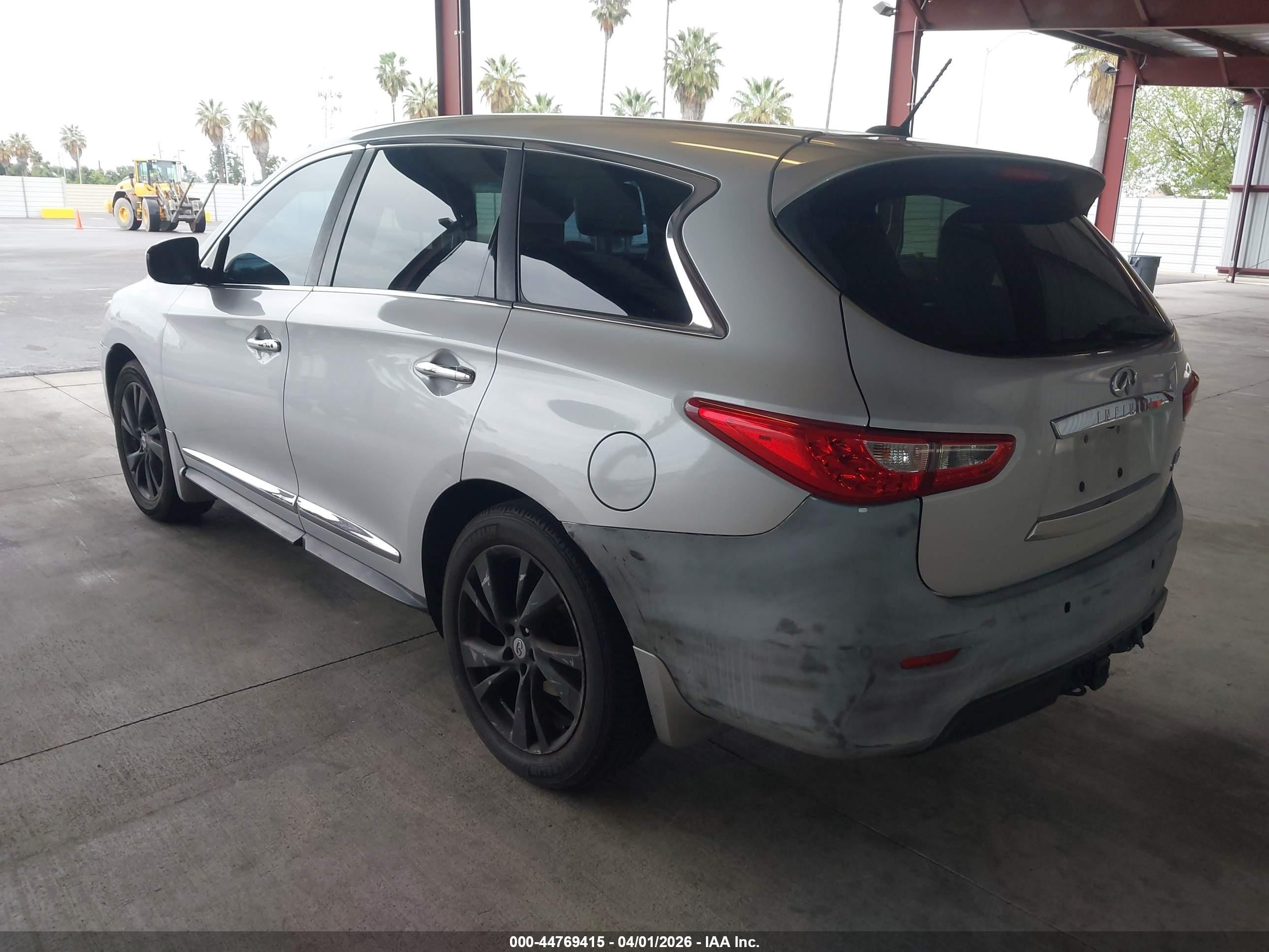 2013 Infiniti Jx35   Серебряный vin: 5N1AL0MM1DC307069