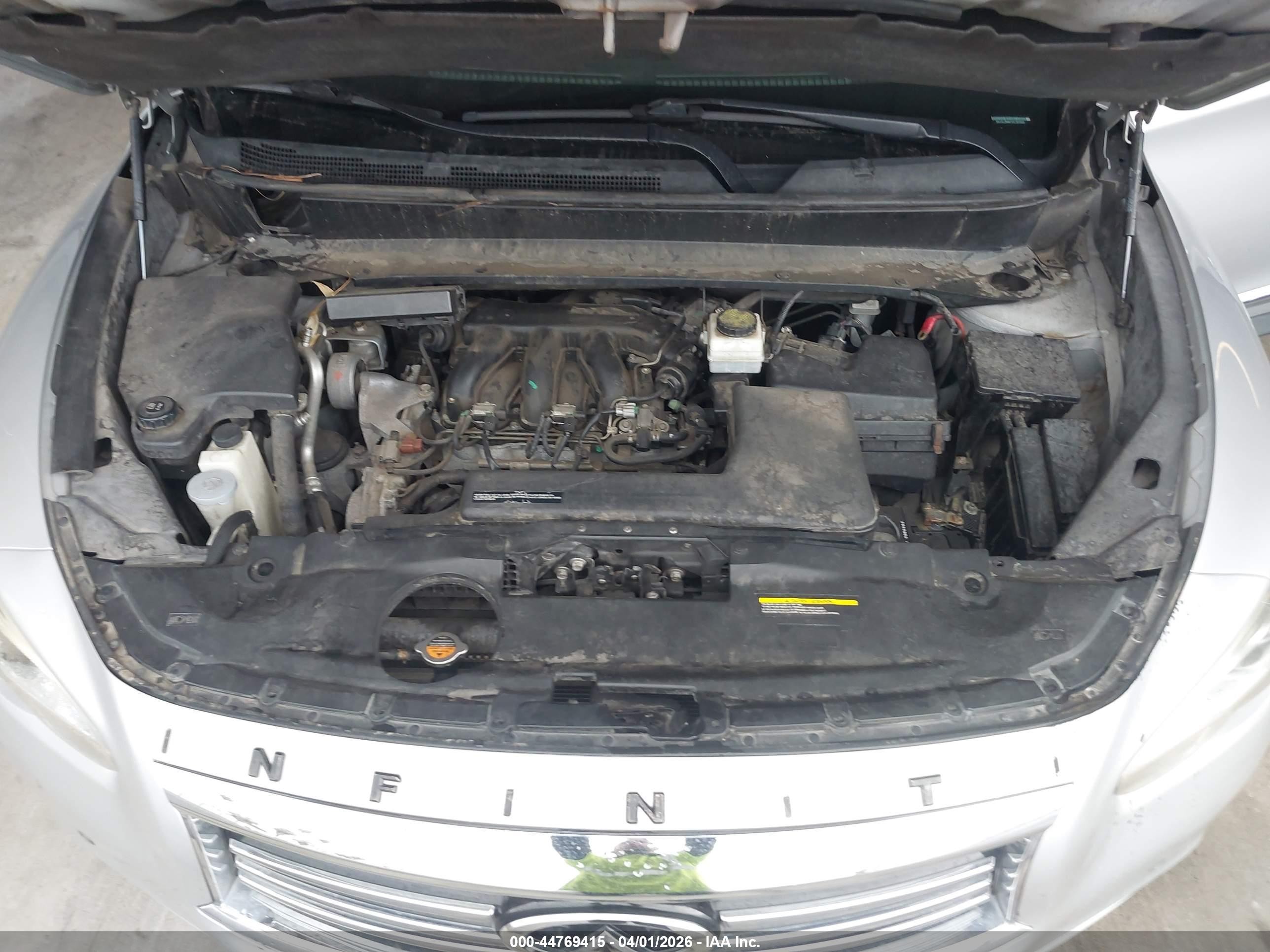2013 Infiniti Jx35   Серебряный vin: 5N1AL0MM1DC307069
