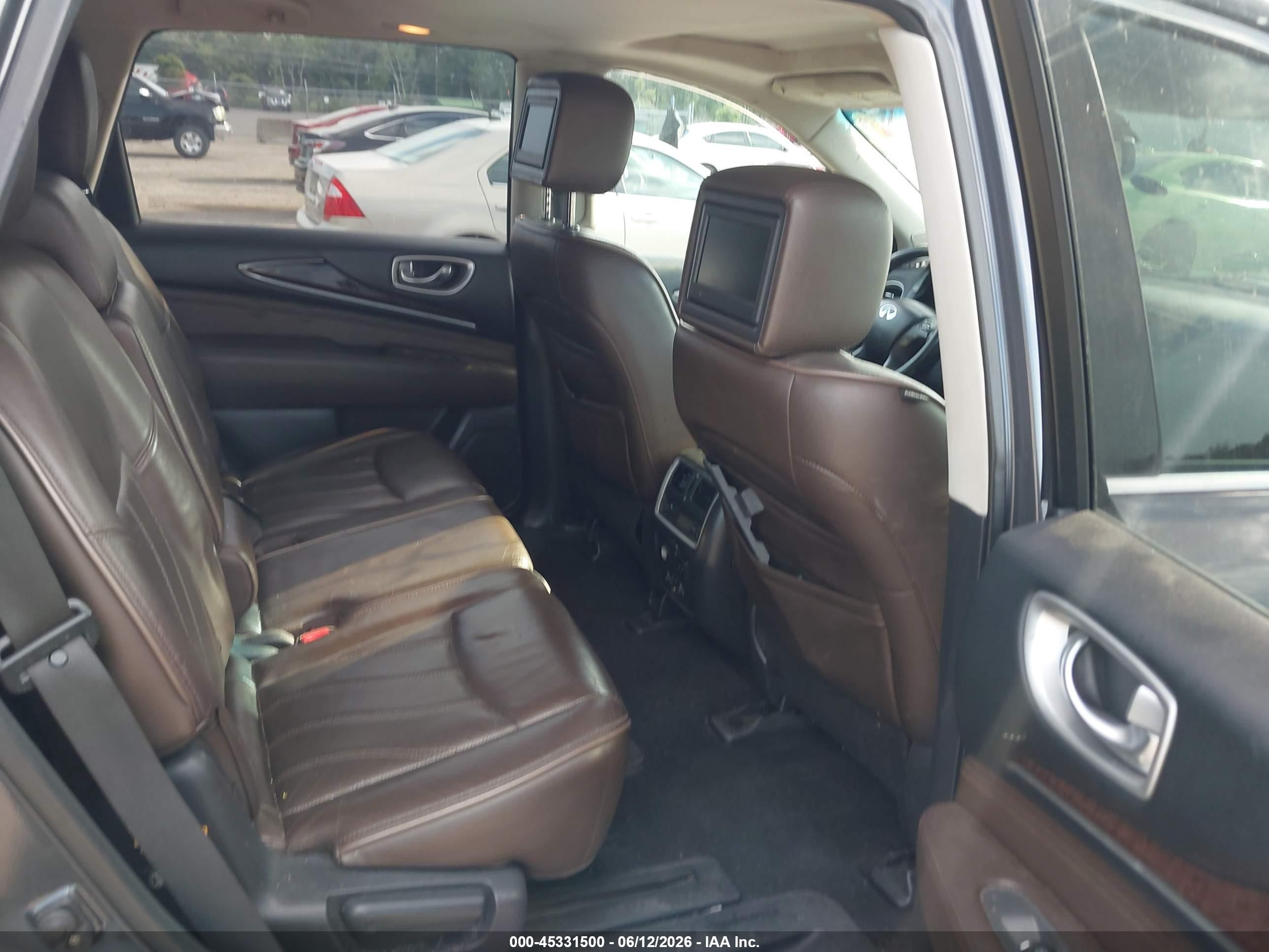 2013 Infiniti Jx35   Gray vin: 5N1AL0MM1DC307623