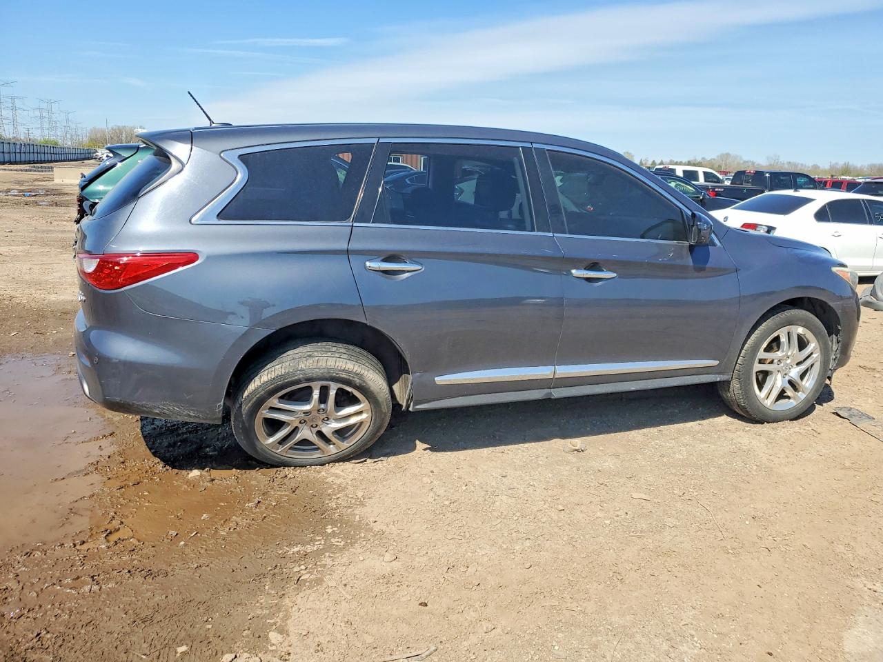 2013 Infiniti Jx35 Угольный vin: 5N1AL0MM1DC310702