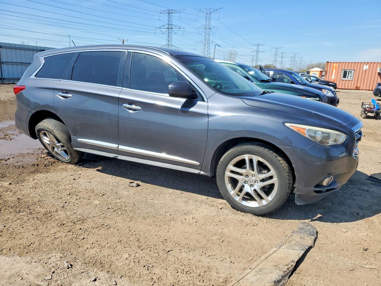 2013 Infiniti Jx35 Угольный vin: 5N1AL0MM1DC310702