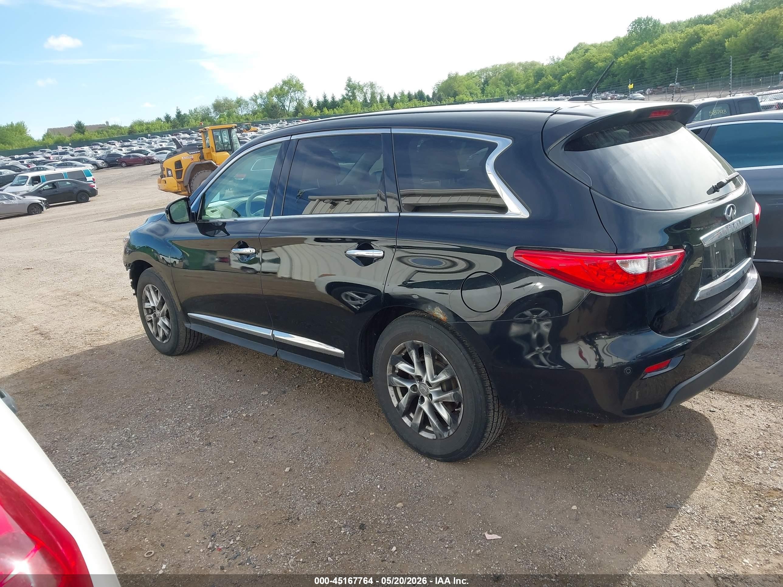 2013 Infiniti Jx35   Black vin: 5N1AL0MM1DC322347