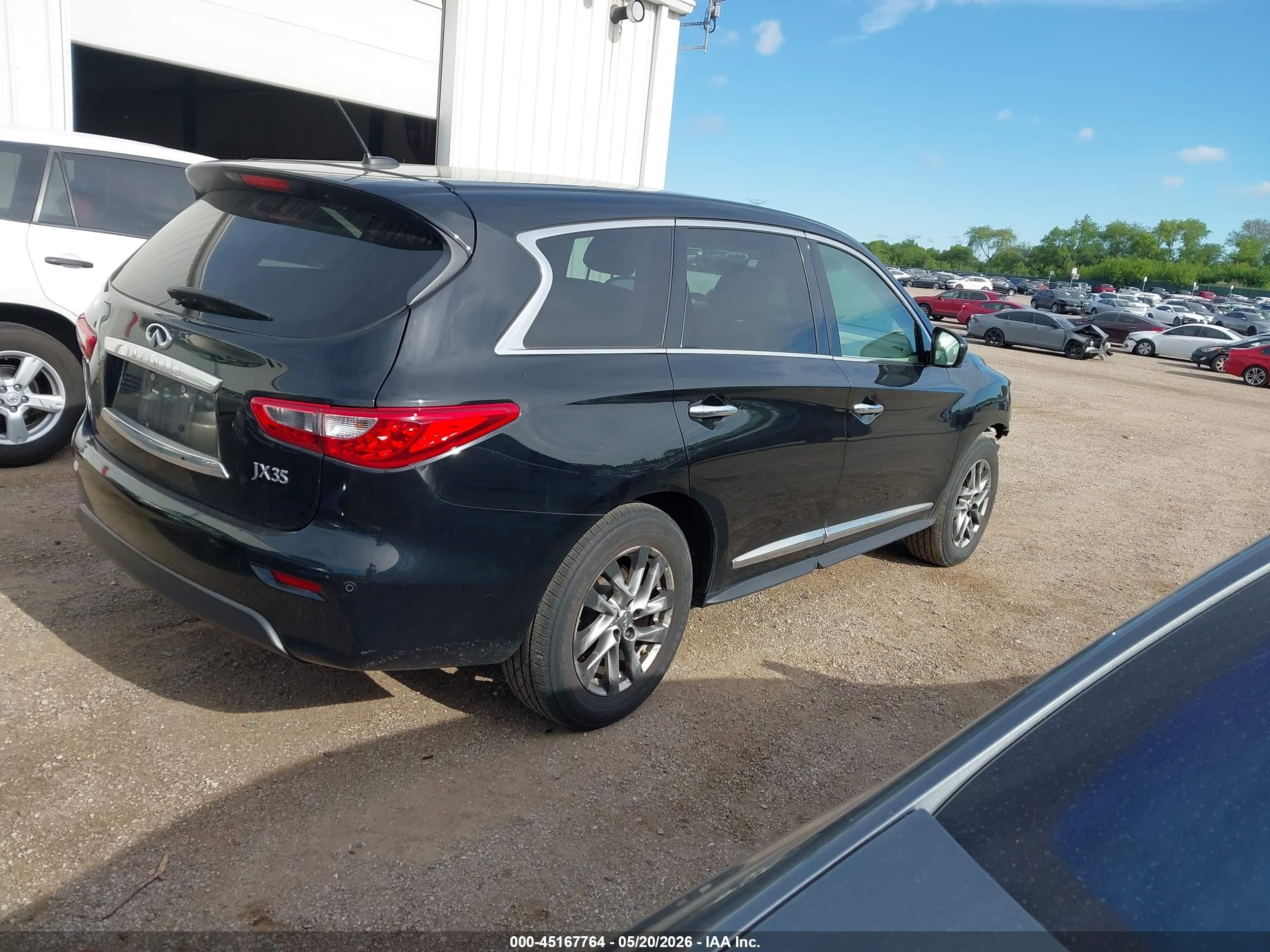 2013 Infiniti Jx35   Black vin: 5N1AL0MM1DC322347