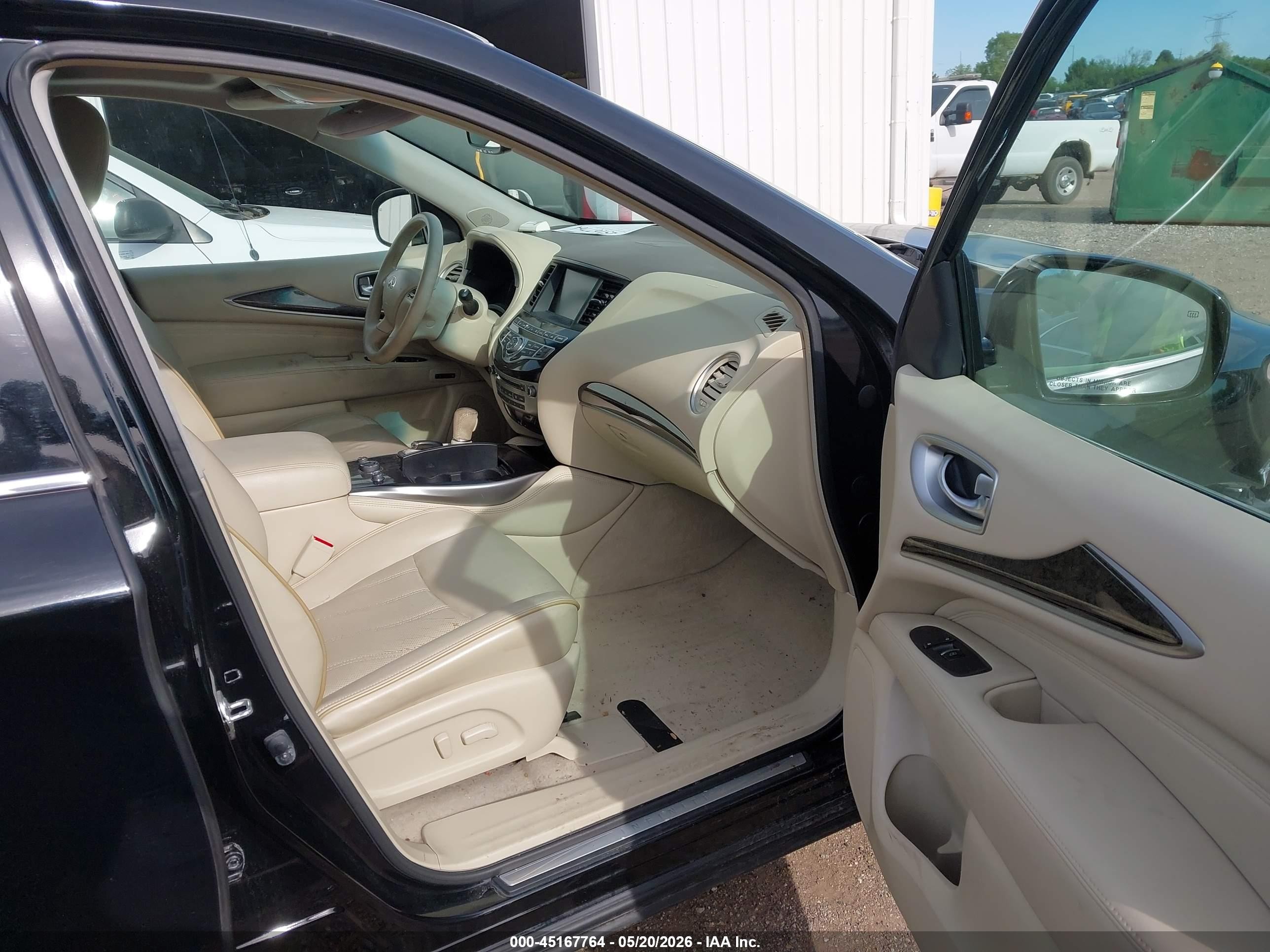 2013 Infiniti Jx35   Black vin: 5N1AL0MM1DC322347