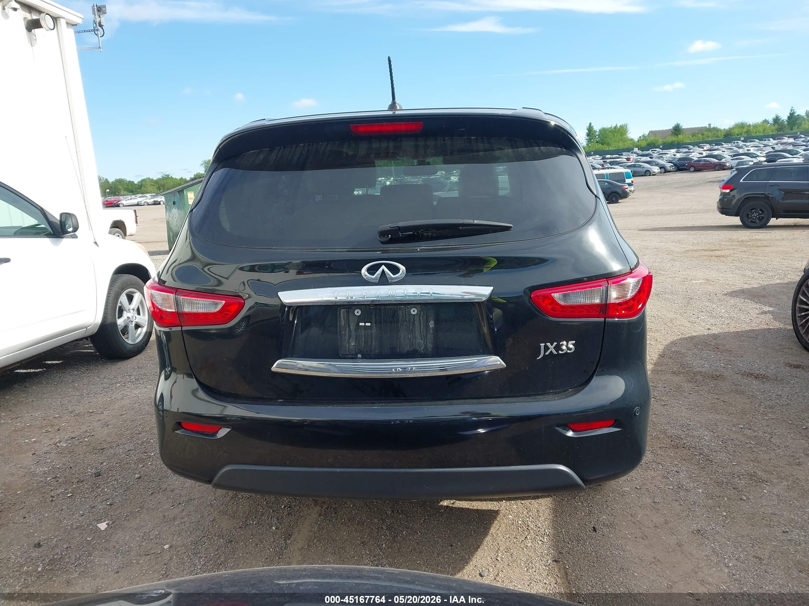 2013 Infiniti Jx35   Black vin: 5N1AL0MM1DC322347
